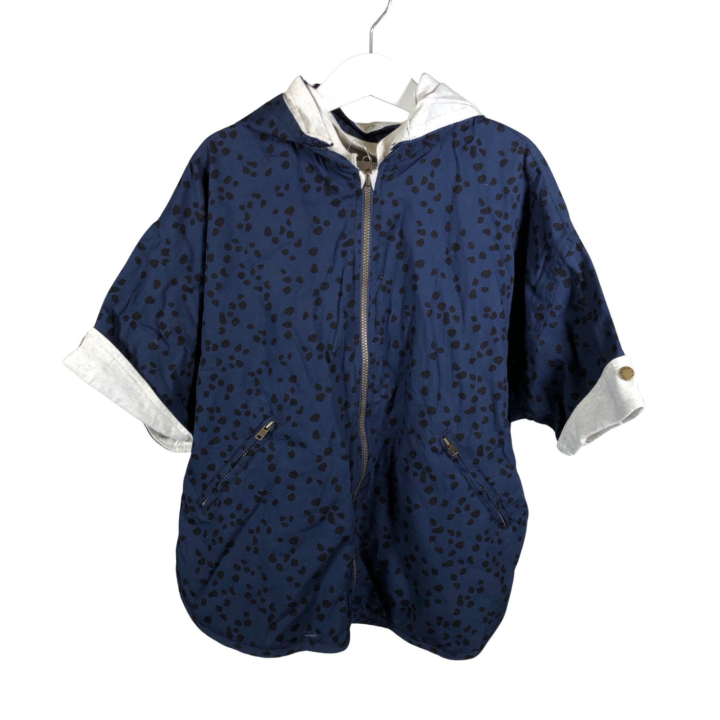 Unisex Polarn O. Pyret - Hoodie, size 110 - 116 - Blue (1)