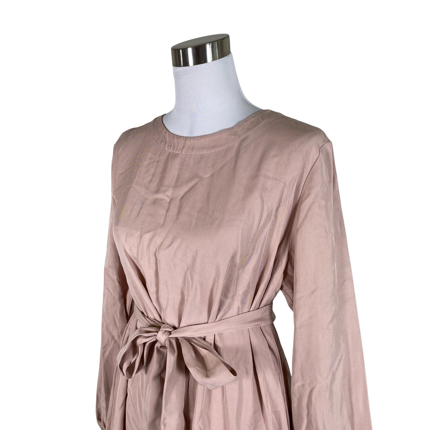 Unisex Gauhar - Schiffon dress, size 40 - Light pink (3)
