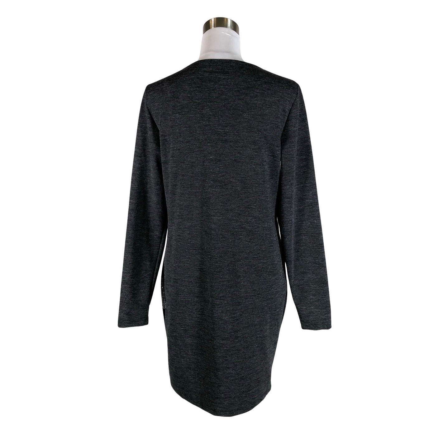 Unisex Selected - Tricot dress, size 38 - Gray (2)