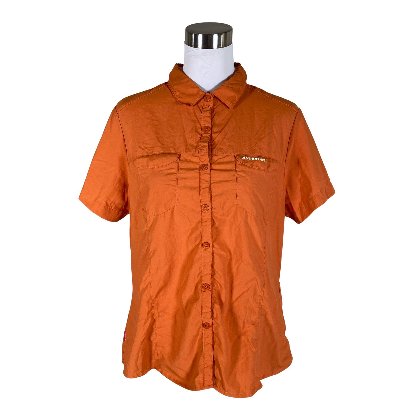 Unisex Craghoppers - Sports shirt, short sleeve, size 40 - Orange (1)