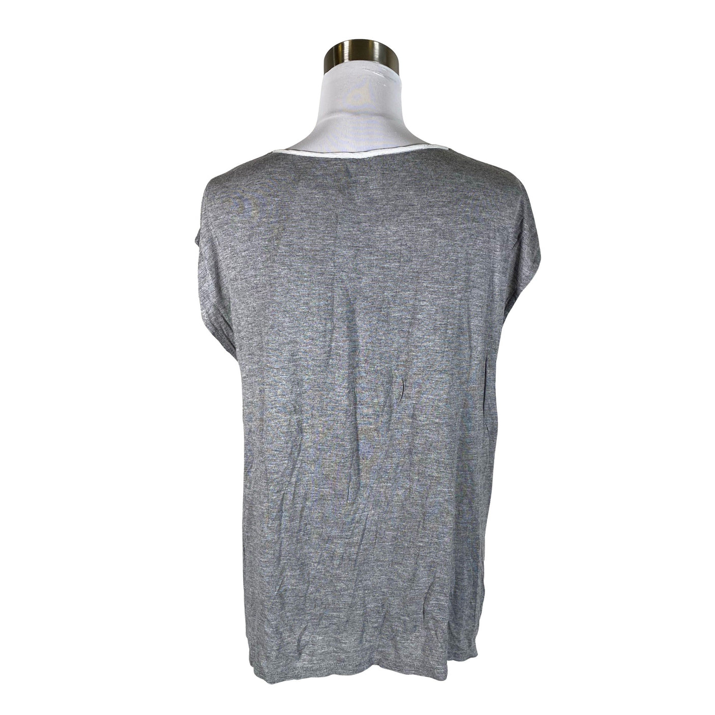 Unisex Cream - Short-sleeved blouse, size 40 - Gray (2)