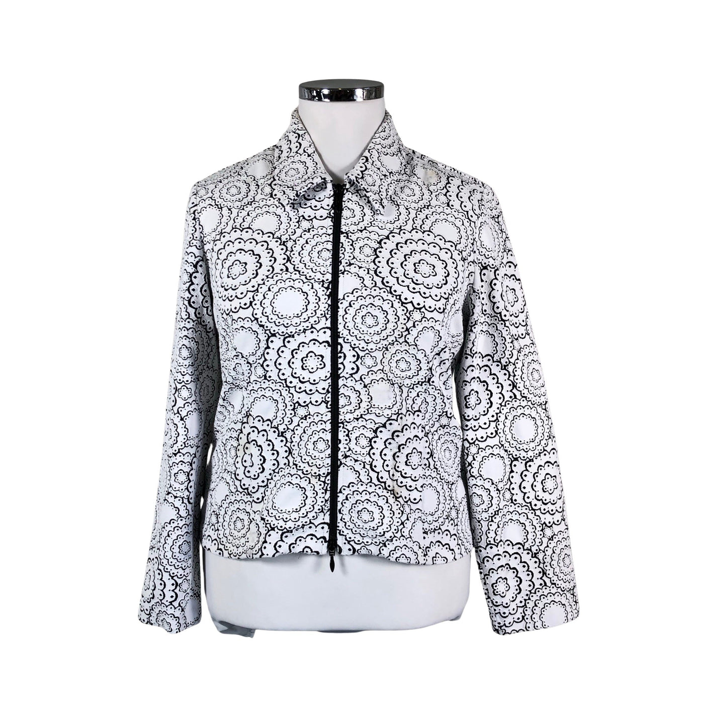 Unisex Joseph Ribkoff - Sweat jacket, size 42 - White (1)