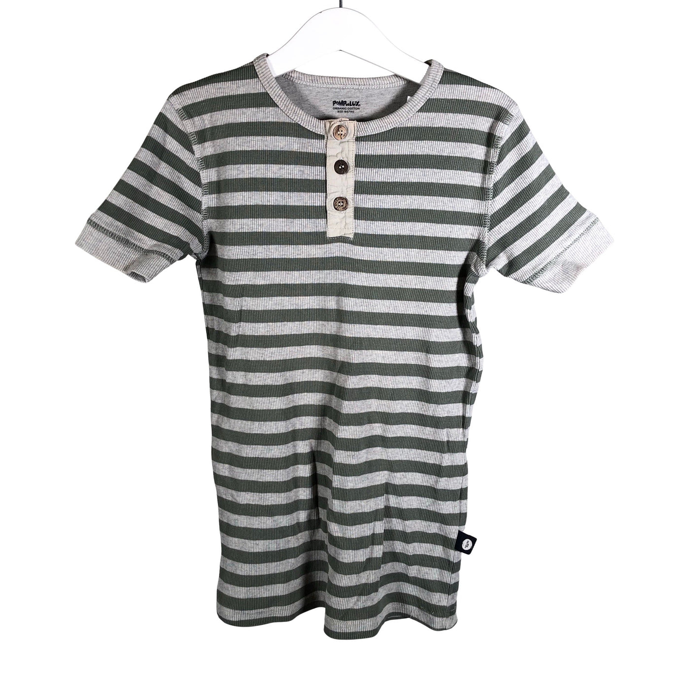 Unisex POMPdeLUX - T-shirt, size 134 - 140 - Gray (1)