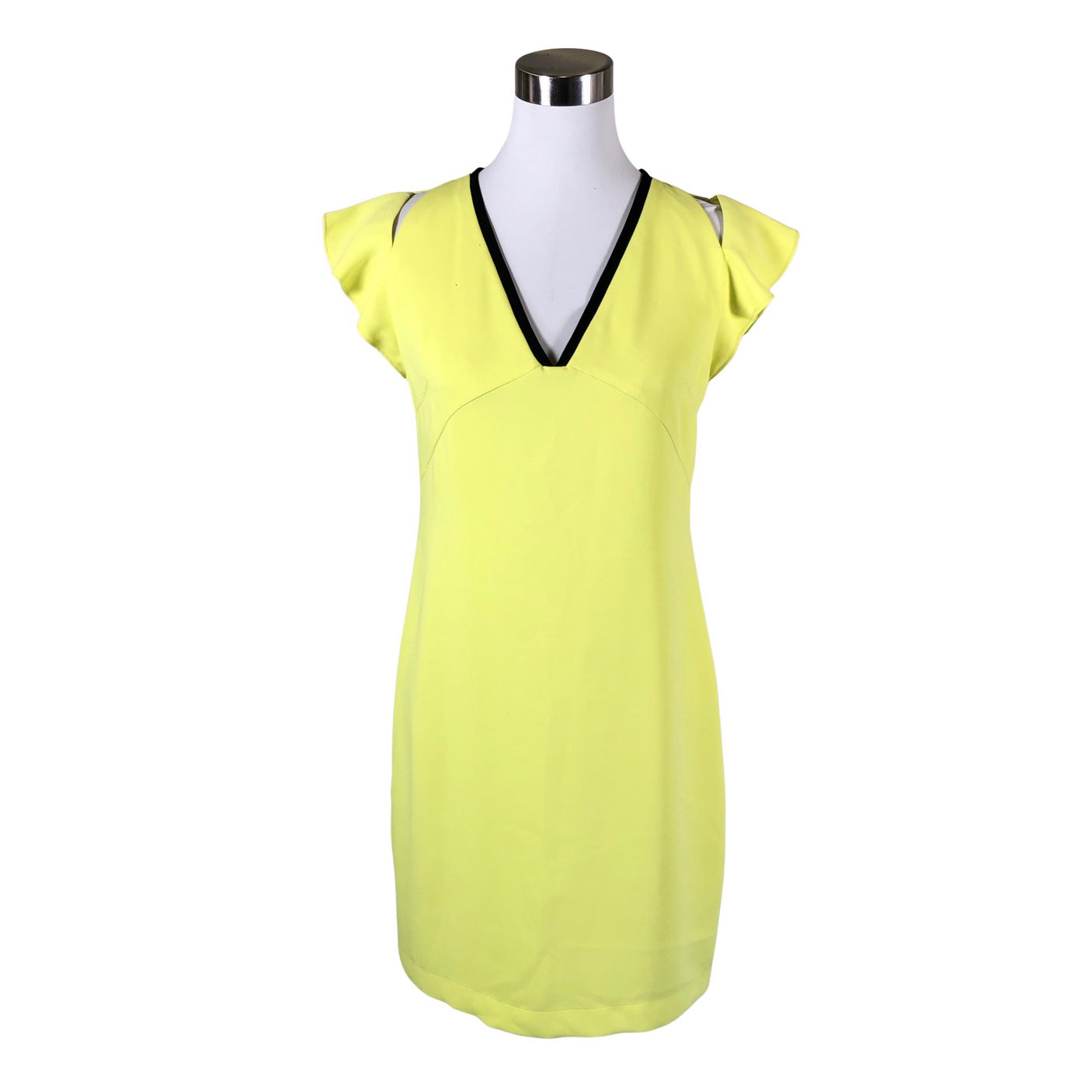 Unisex Pinko - Schiffon dress, size 36 - Yellow (1)
