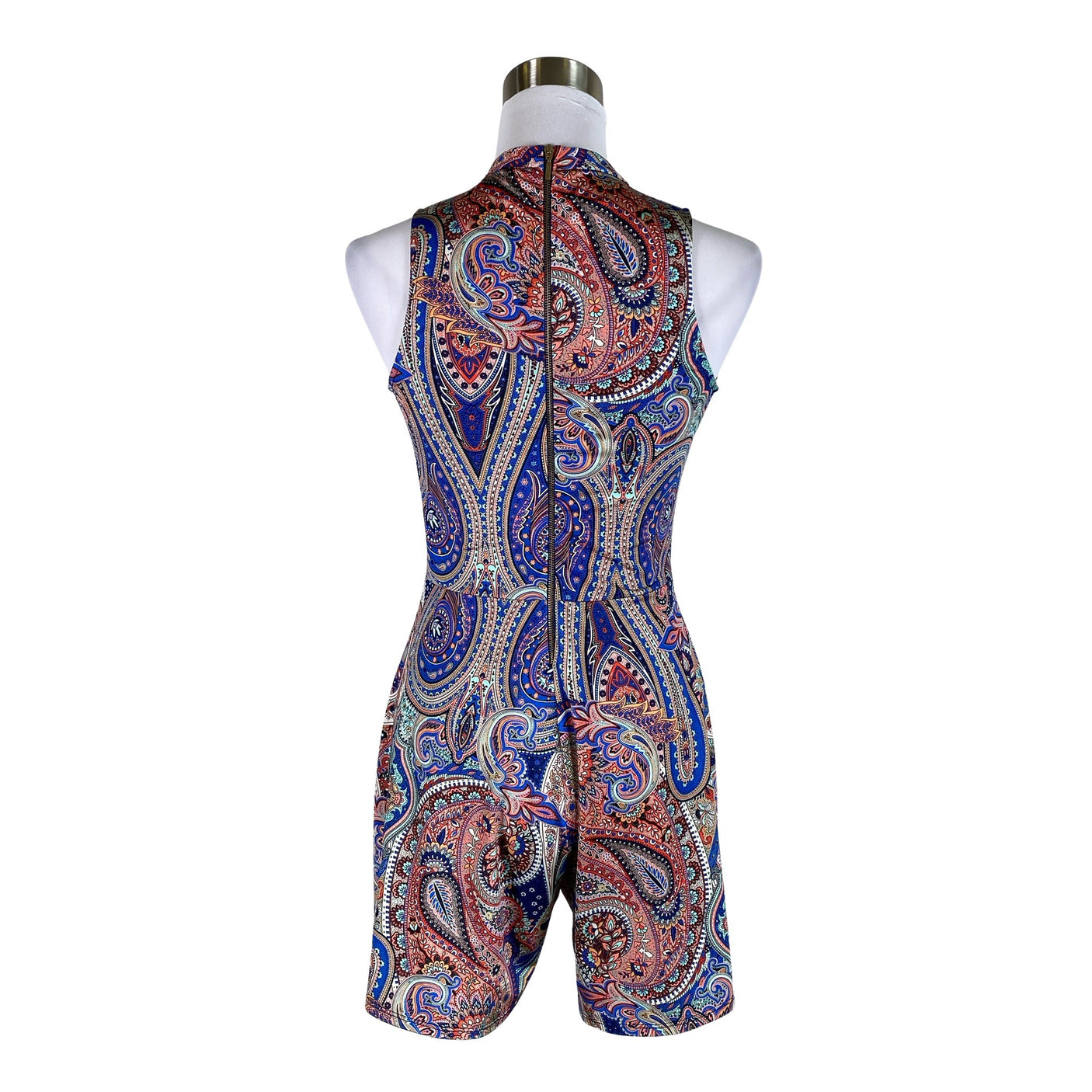 Unisex Morgan - Short overalls, size 34 - Blue (2)
