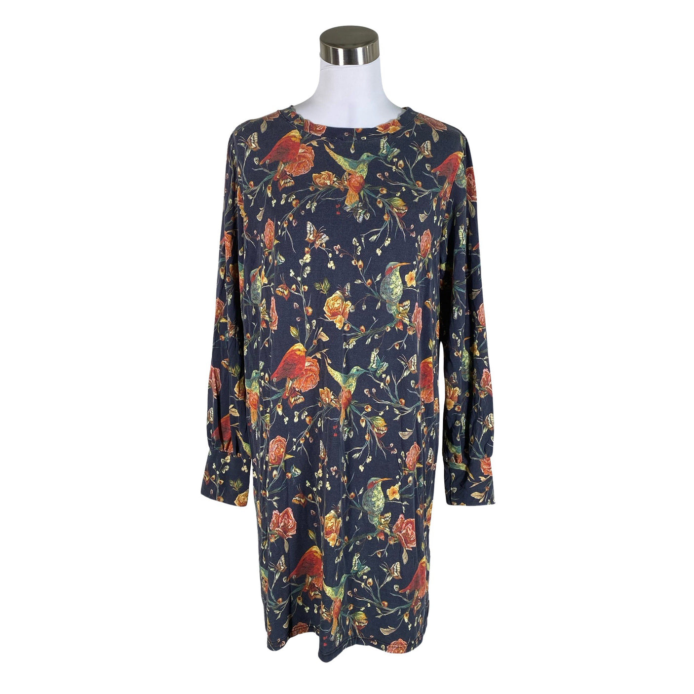 Unisex Blaa - Tricot dress, size 40 - Blue (1)