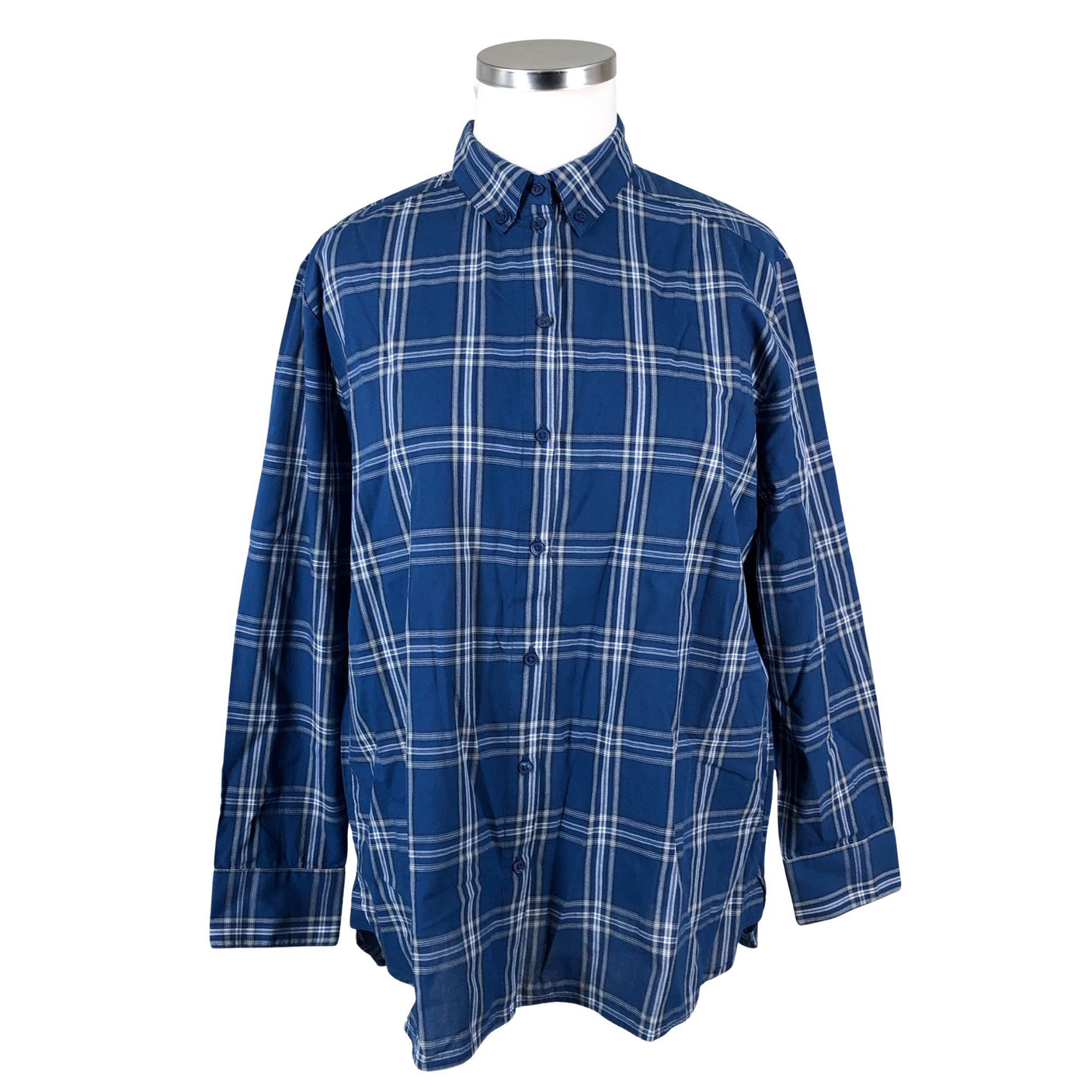 Unisex Esprit - Collared shirt, size 42 - Blue (1)
