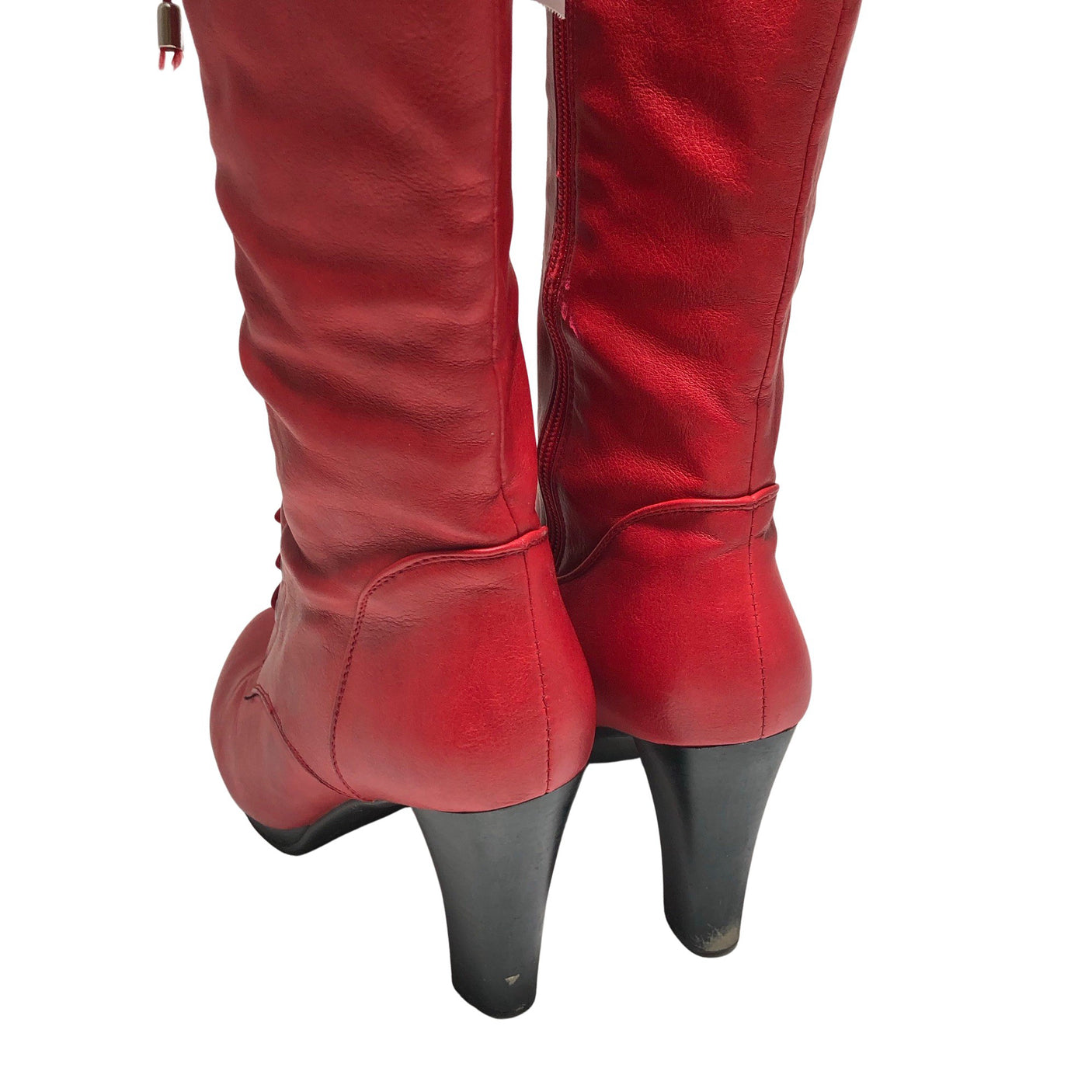 Unisex Fuzz - Boots, size 40 - Red (2)