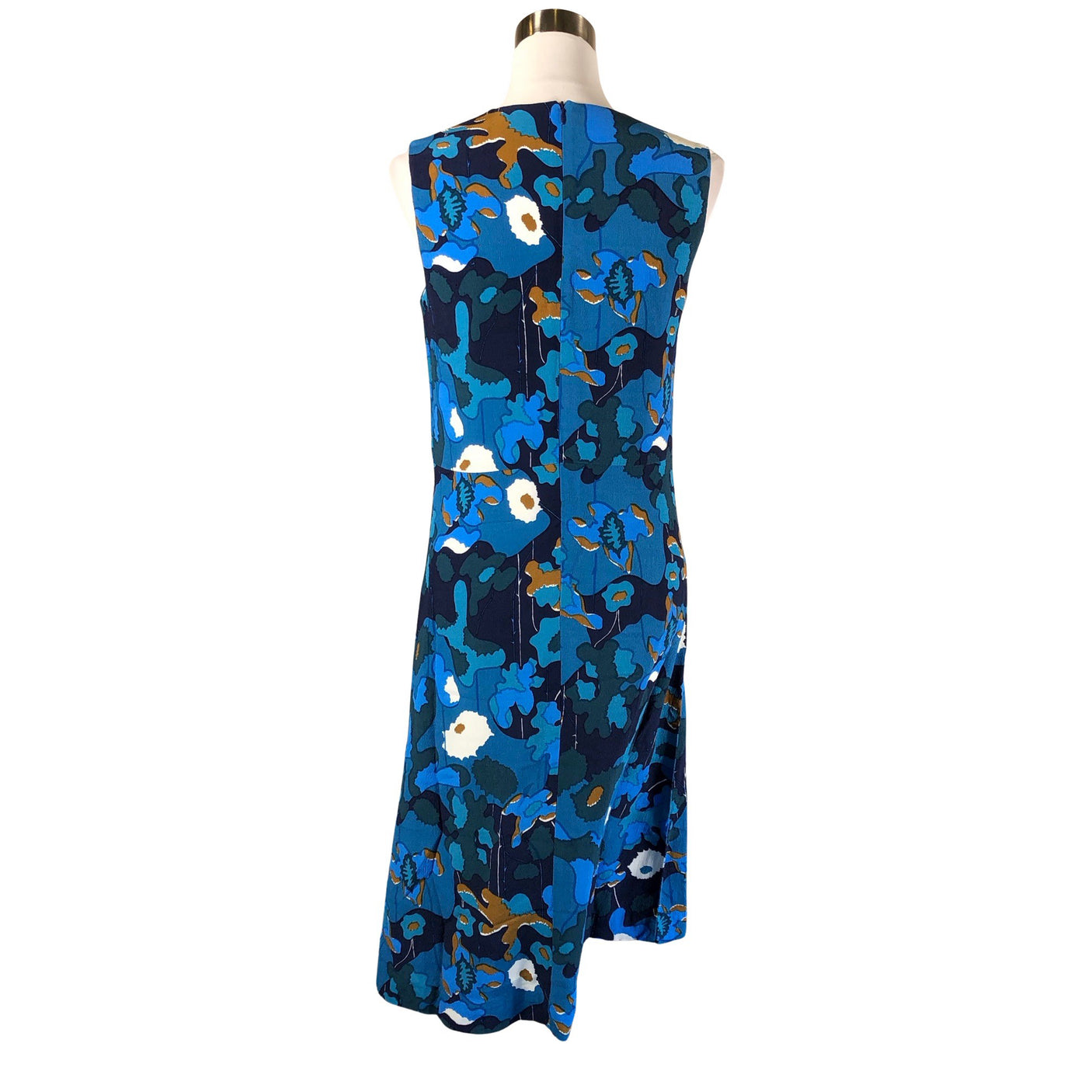 Unisex Marimekko - Schiffon dress, size 38 - Blue (3)