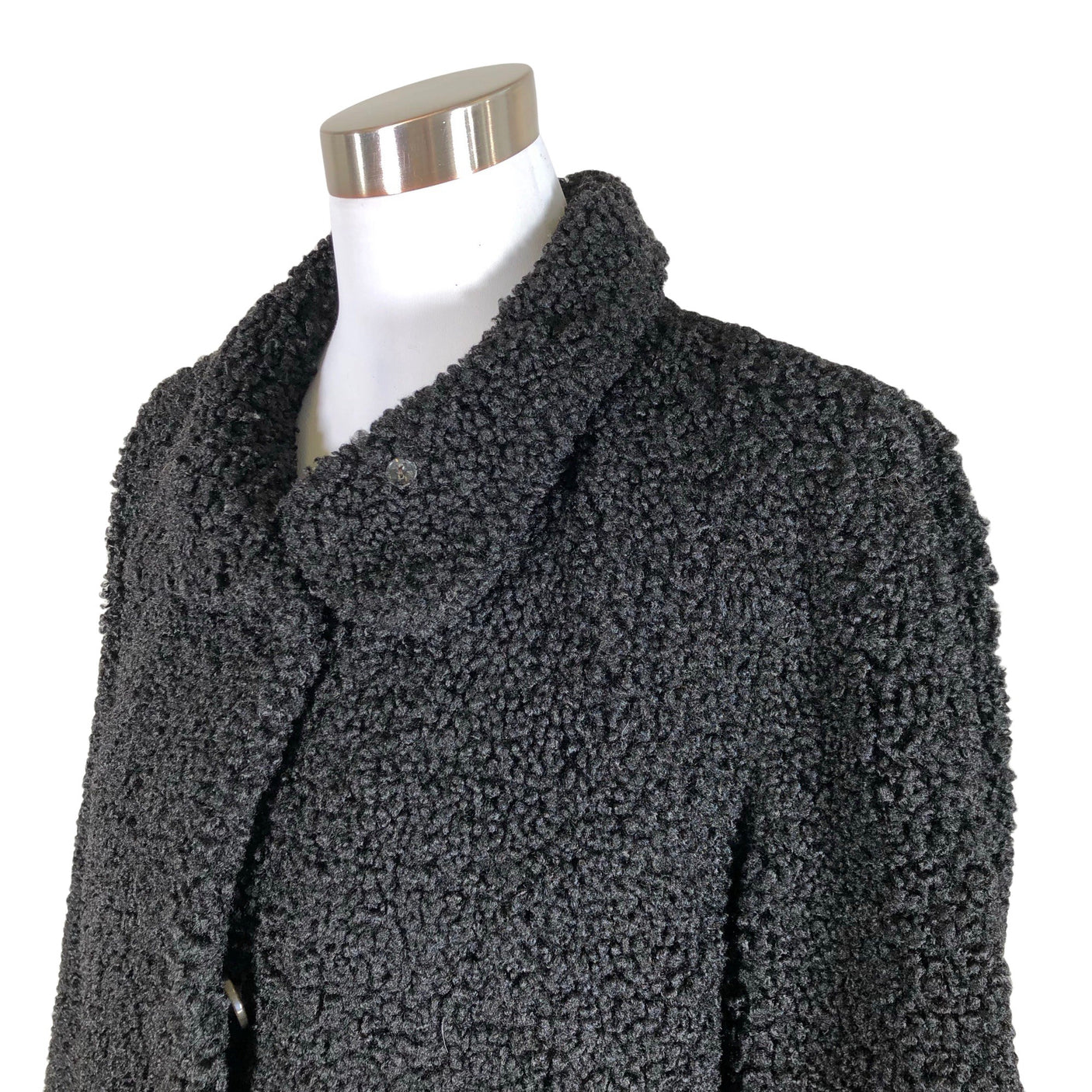 Unisex Saki - Faux fur coat, size 40 - Black (3)