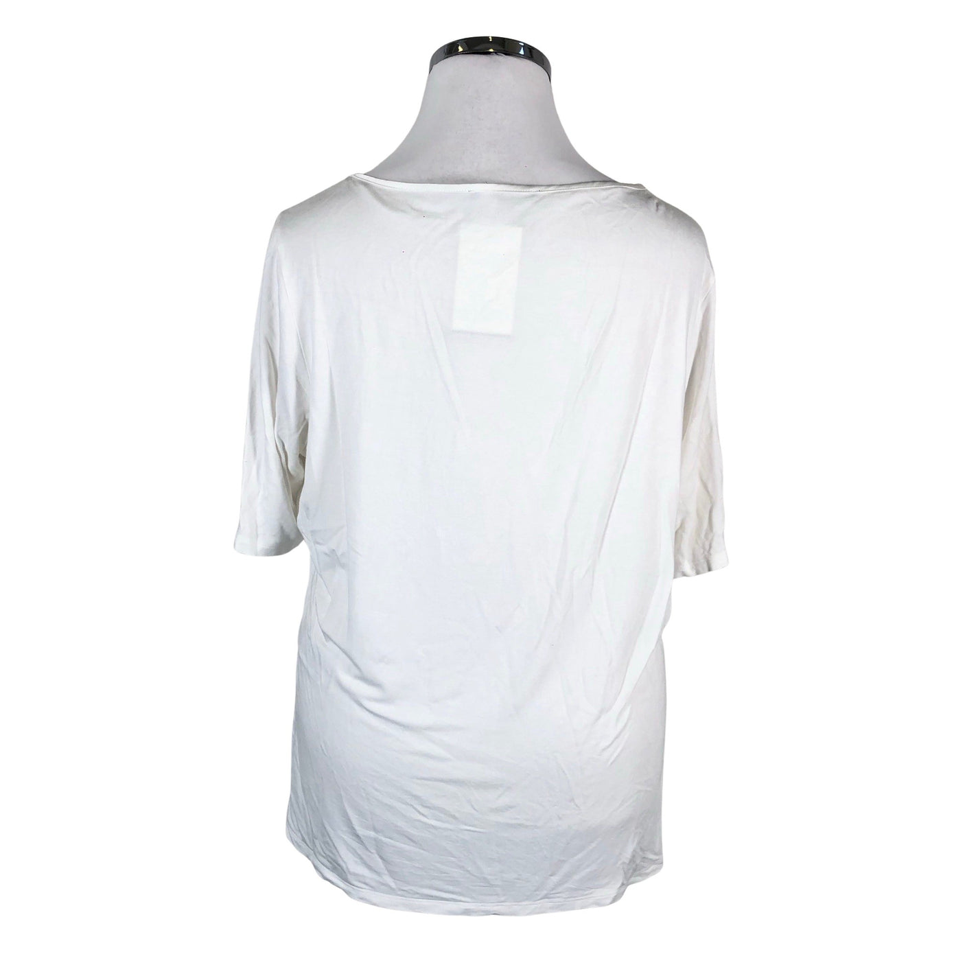 Unisex Comma - Short-sleeved blouse, size 46 - White (2)