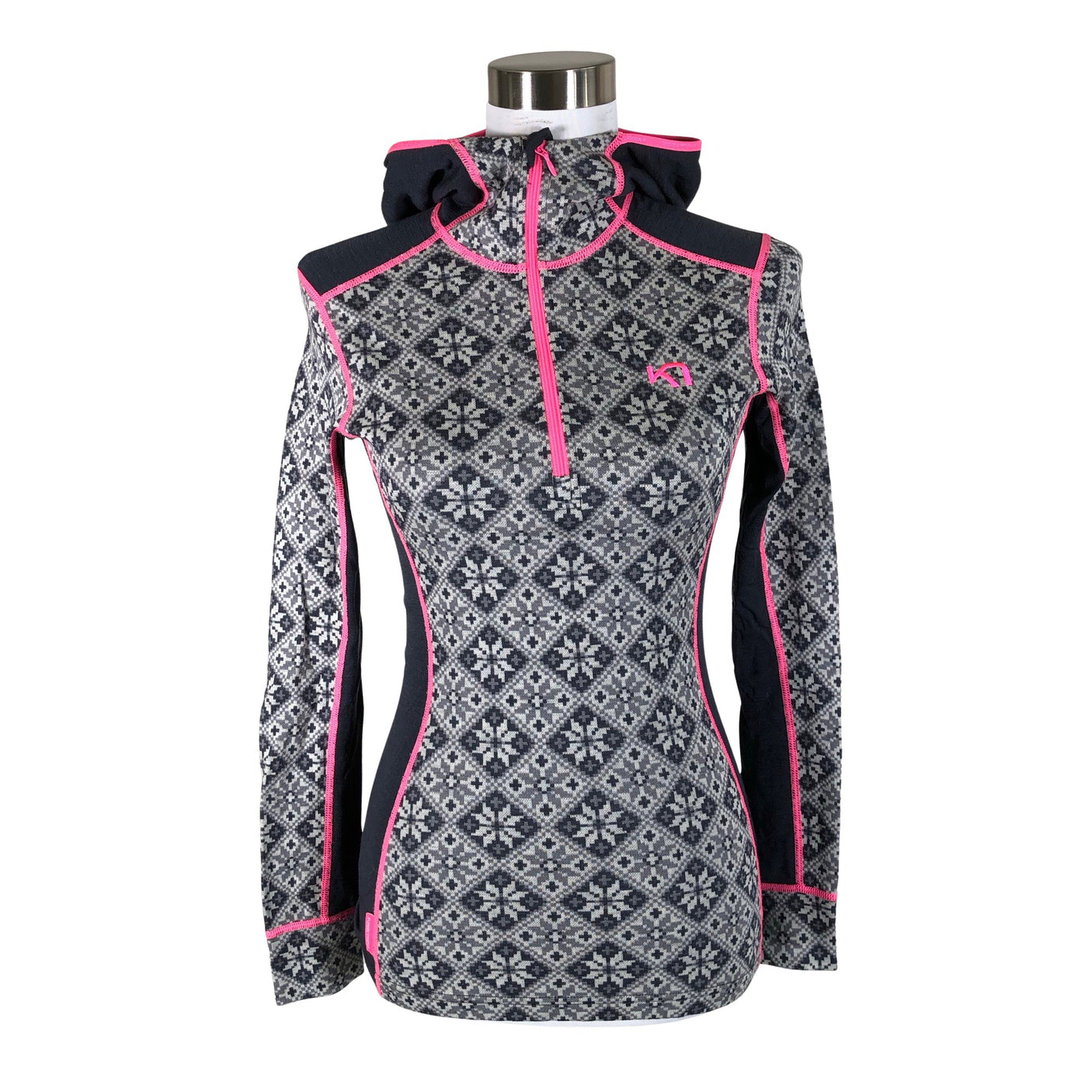 Unisex Kari Traa - Thermal shirt, size 36 - Gray (1)