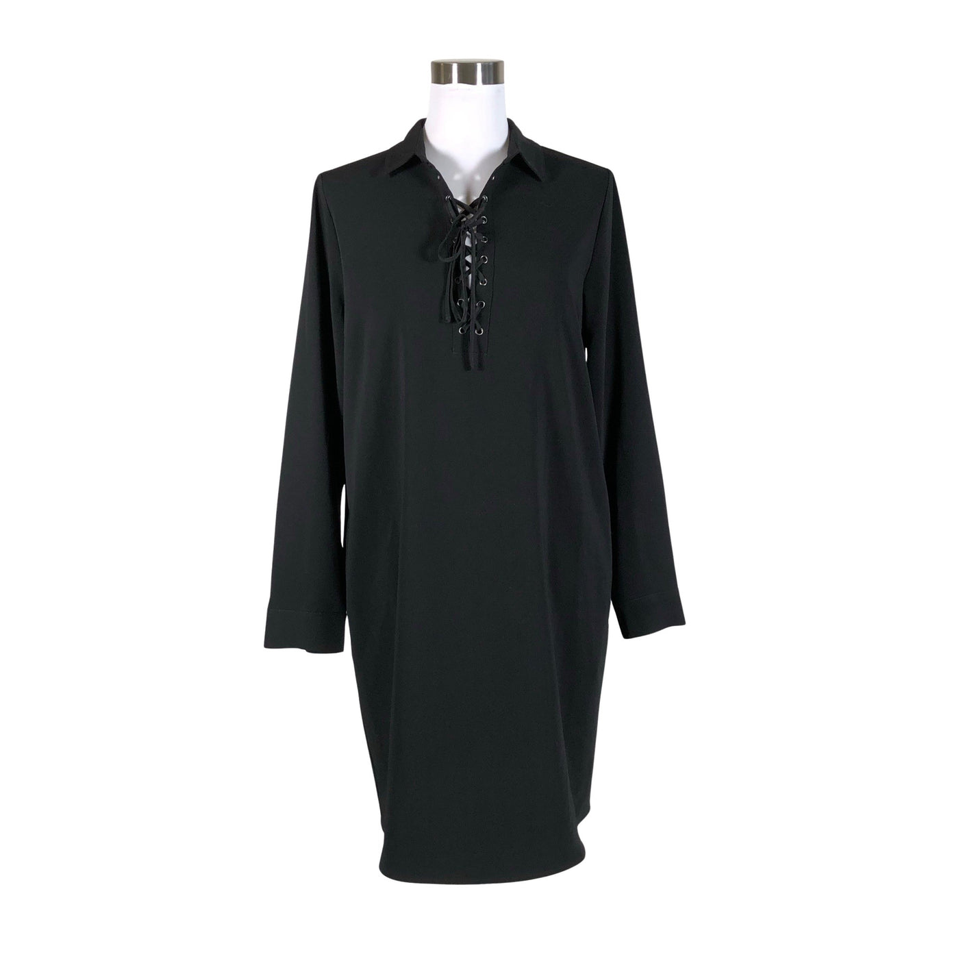Unisex Pieszak - Schiffon dress, size 38 - Black (1)