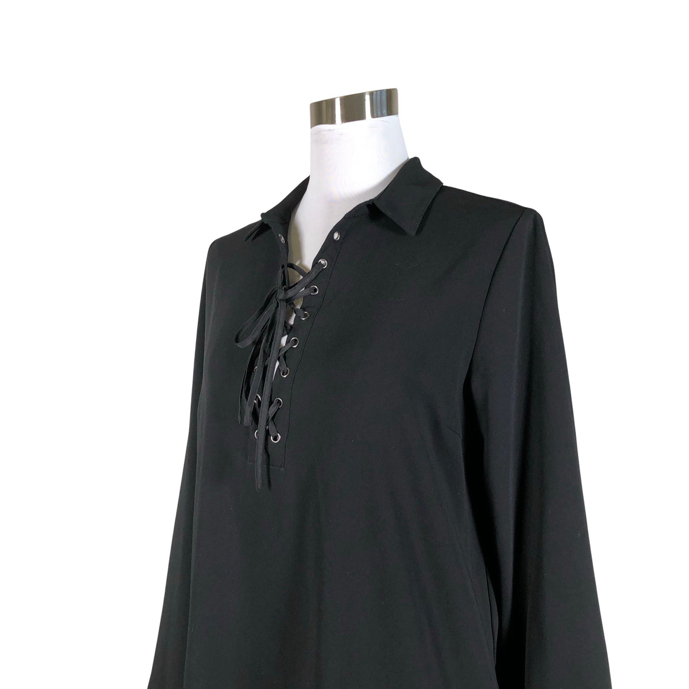 Unisex Pieszak - Schiffon dress, size 38 - Black (3)