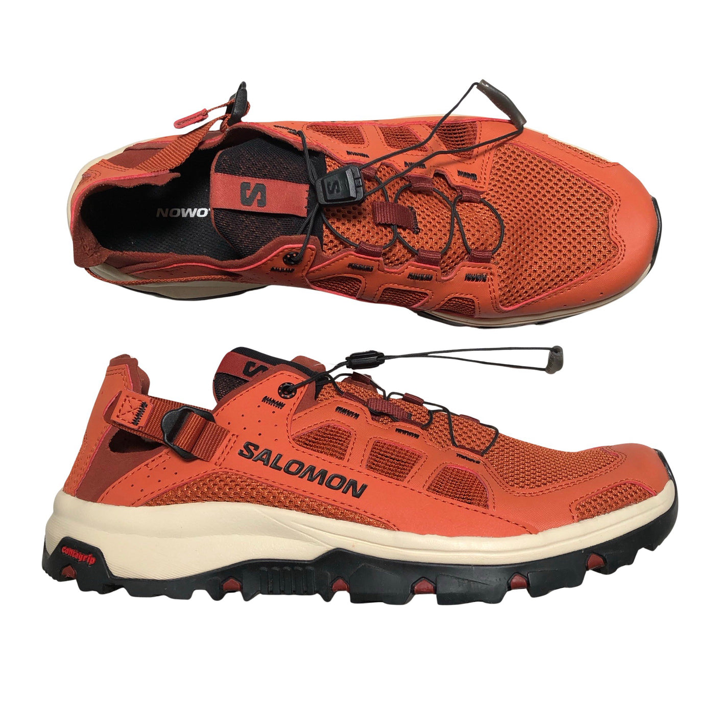 Unisex Salomon - Outdoor sneakers, size 42 - Orange (1)