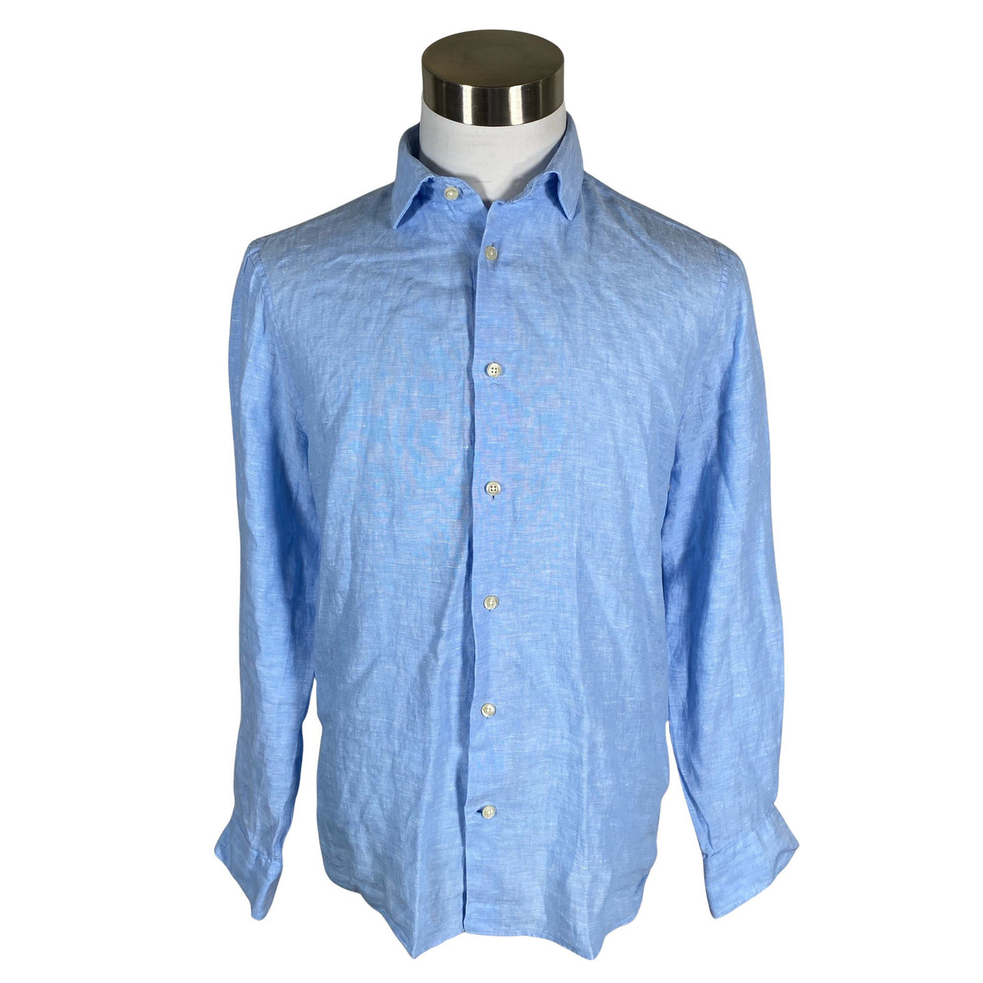 Unisex Matinique - Collared shirt, size M - Light blue (1)