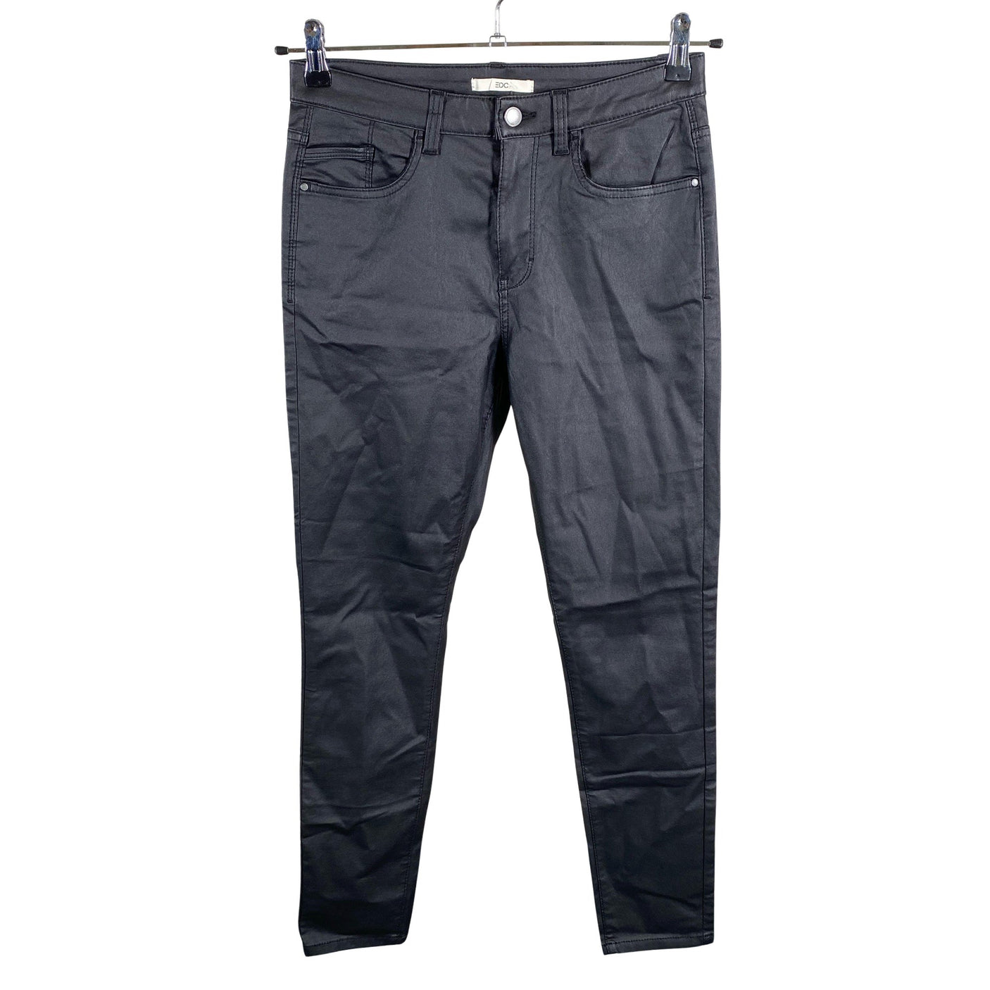 Unisex Esprit - Leather pants, size W29 - Black (1)