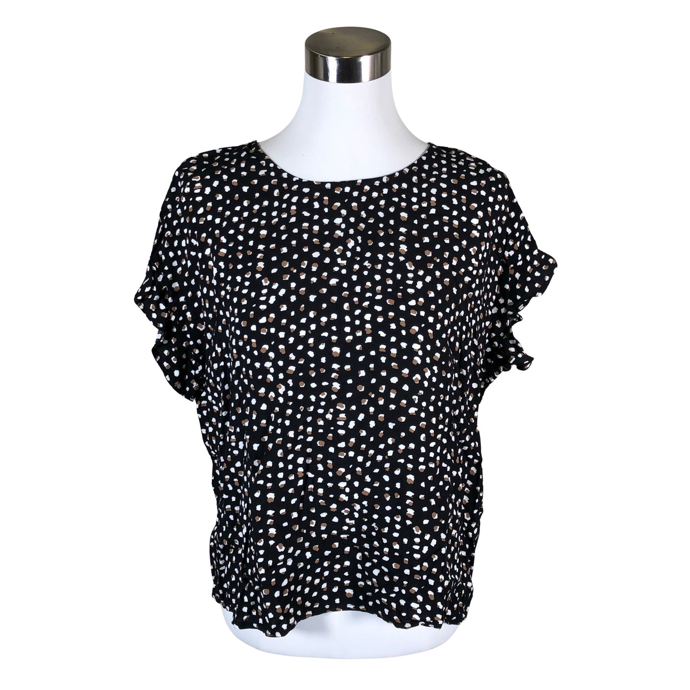 Unisex Nanso - Short-sleeved blouse, size 40 - Black (1)