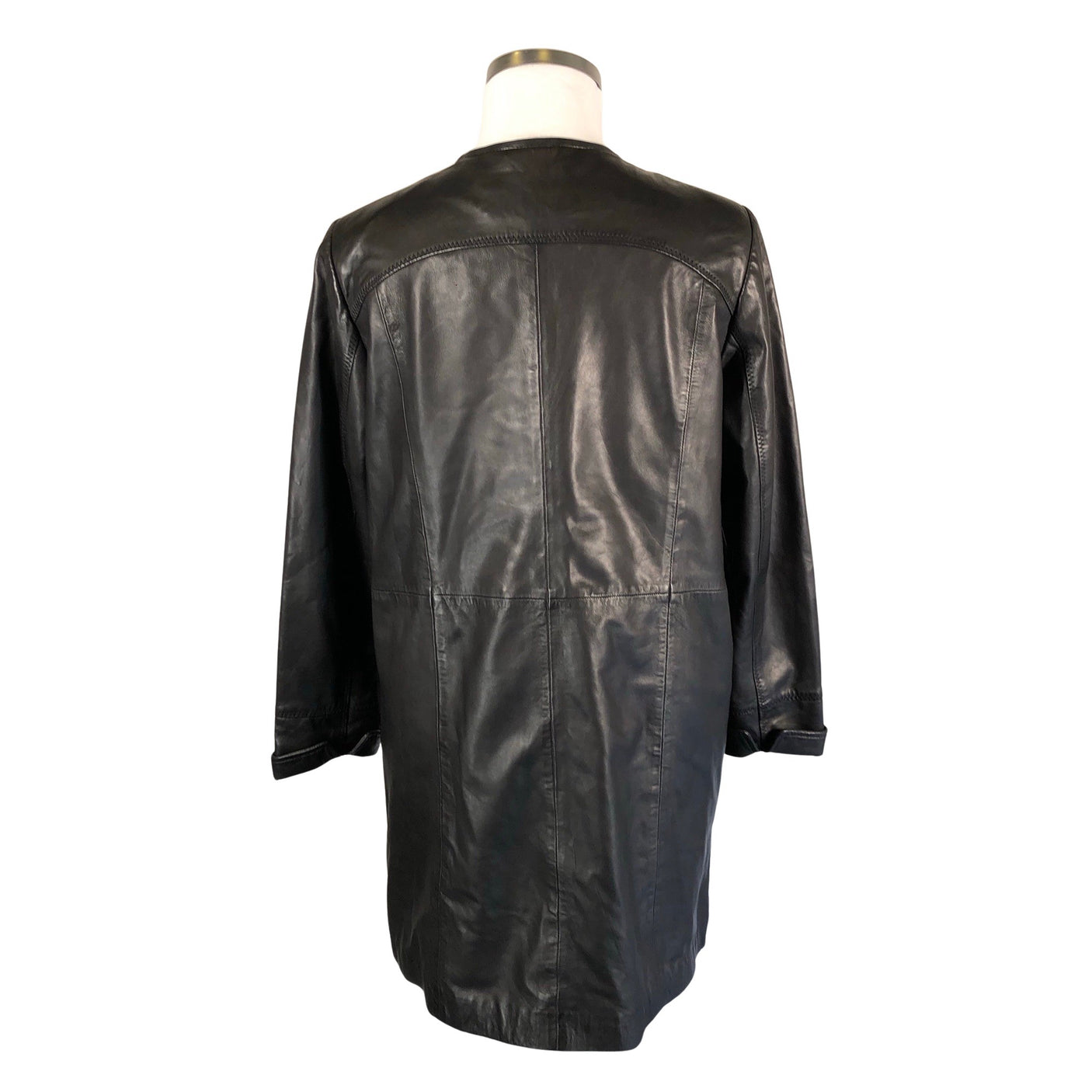 Unisex Migant - Leather jacket, size 42 - Black (2)