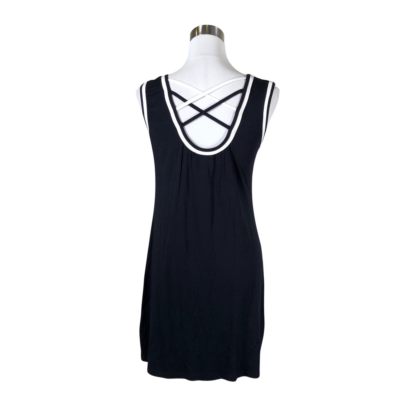Unisex Natural st6 - Tricot dress, size 38 - Black (2)