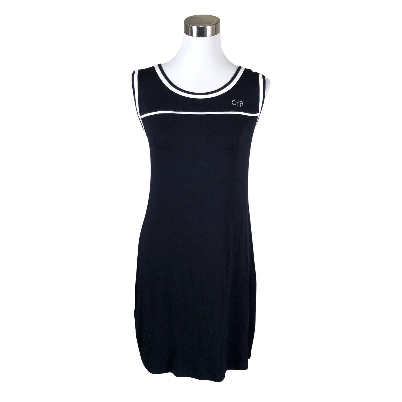 Unisex Natural st6 - Tricot dress, size 38 - Black (1)