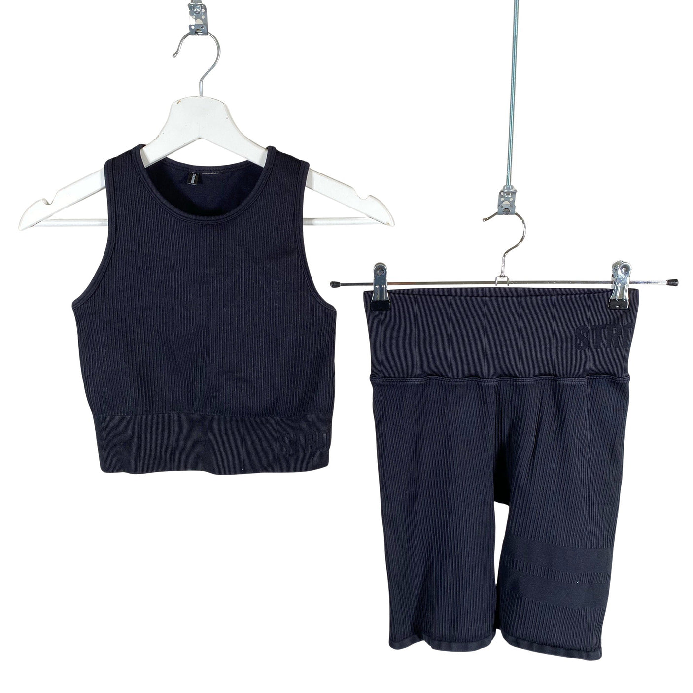Unisex Stronger - Sports suit, size 36 - Black (1)