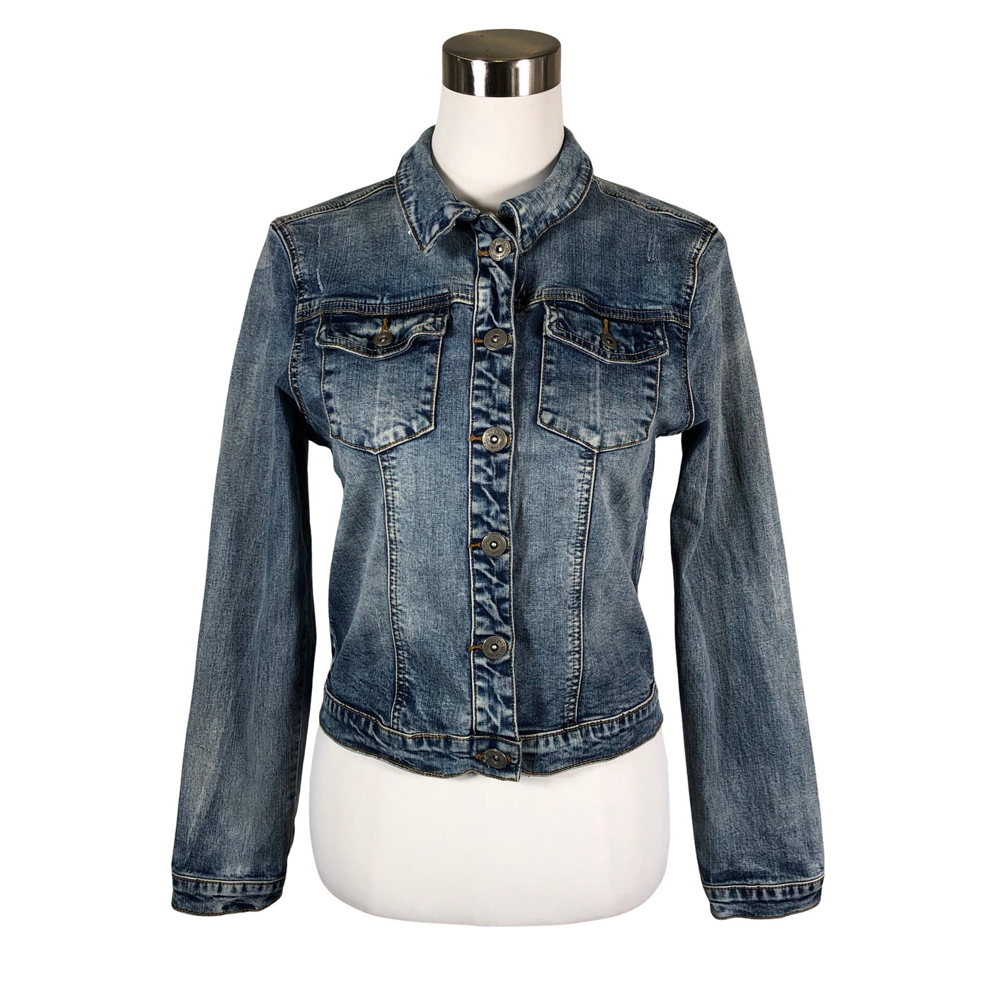 Unisex Anna Justper - Denim jacket, size 34 - Blue (1)