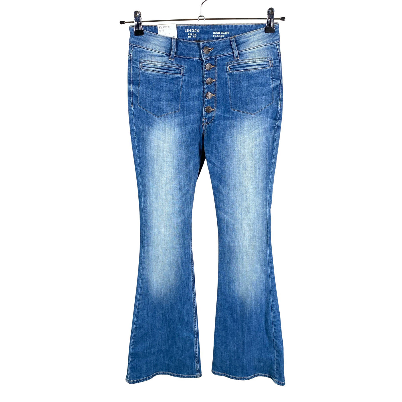Unisex Lindex - Jeans, size 38 - Blue (1)