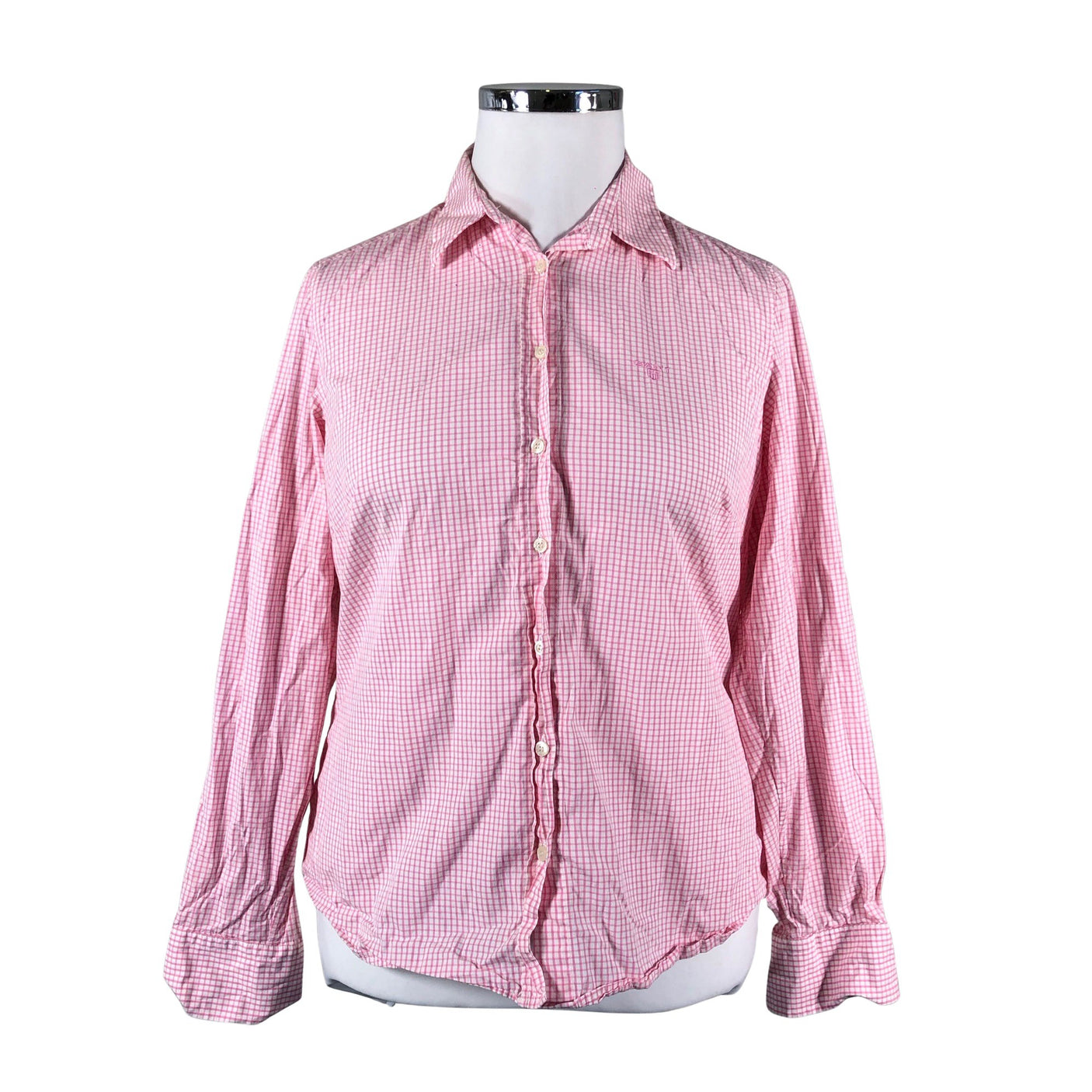Unisex Gant - Collared shirt, size 44 - Light pink (1)