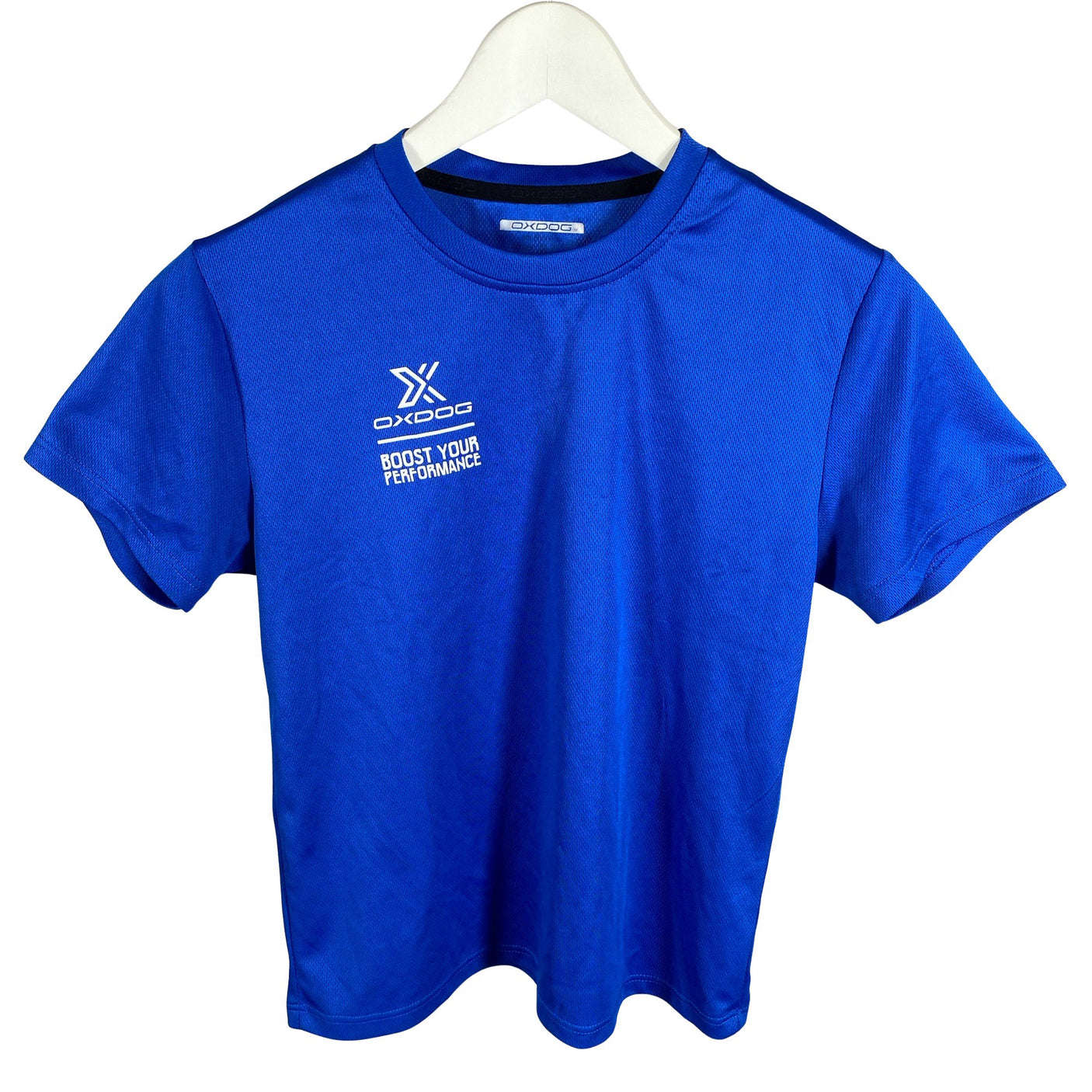 Unisex Oxdog - Sports shirt, short sleeve, size 38 - Blue (1)