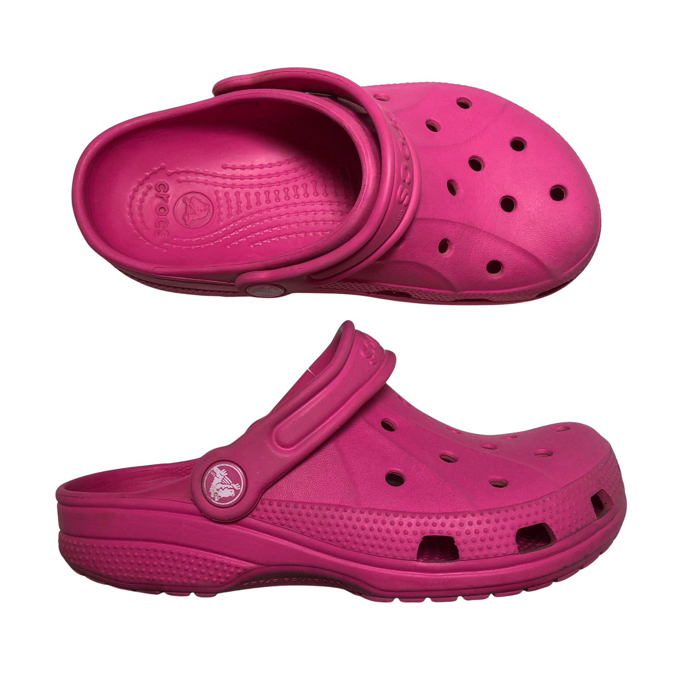 Unisex Crocs - Slip-on shoes, size 34 - Pink (1)