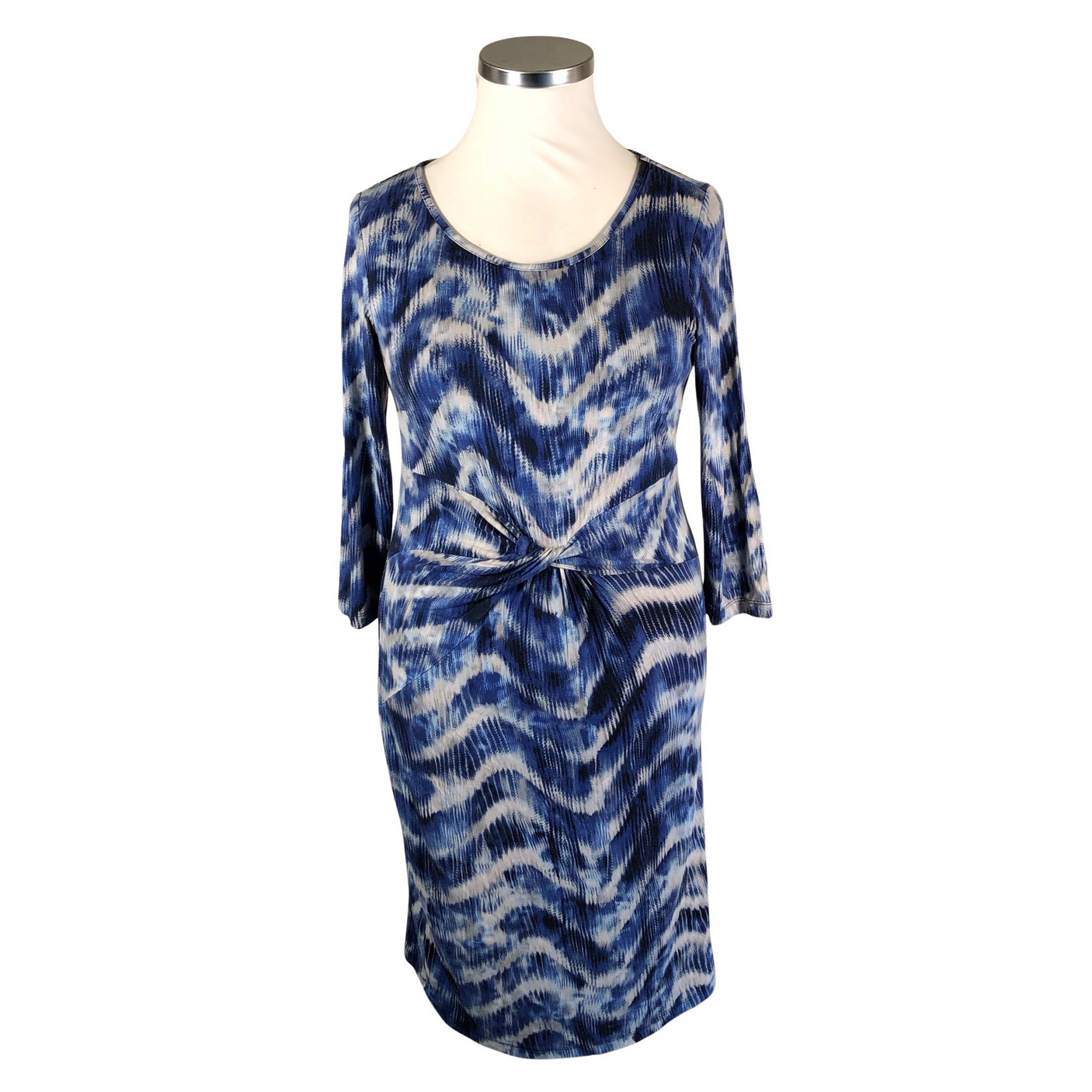 Unisex Betty Barclay - Tricot dress, size 42 - Blue (1)