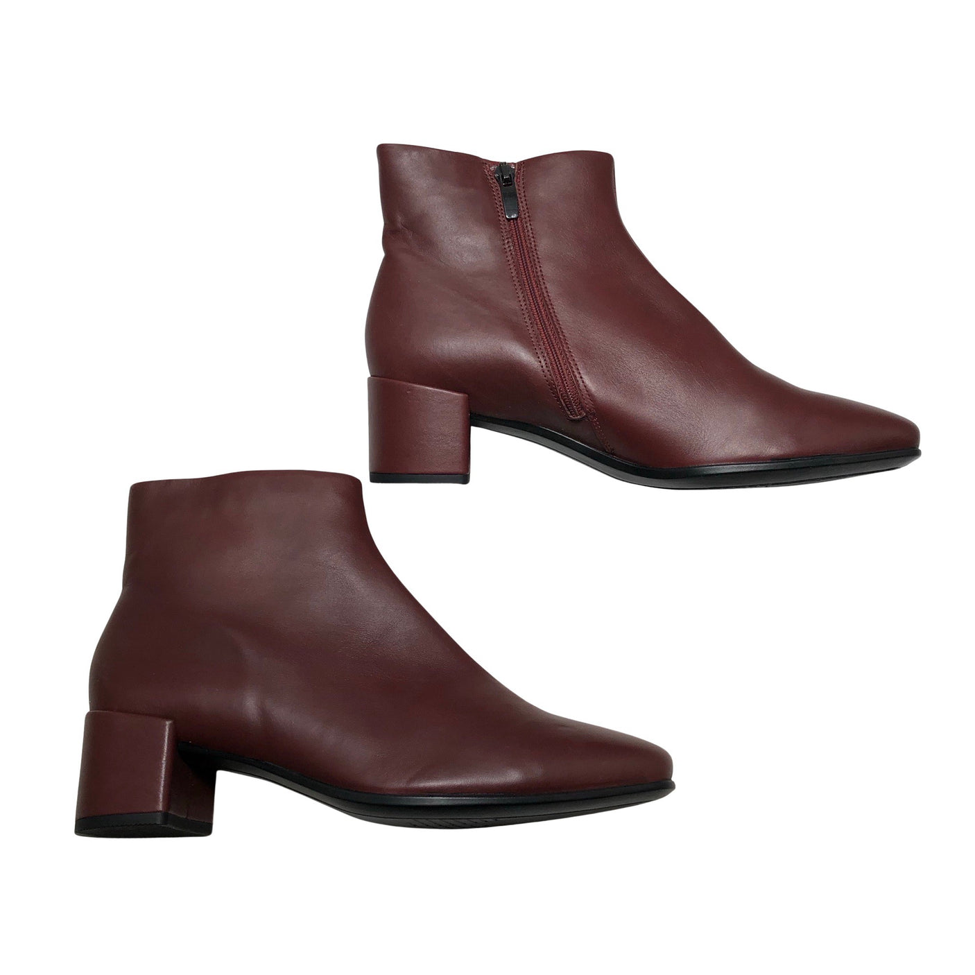 Unisex Ecco - Ankle boots, size 40 - Wine red (1)