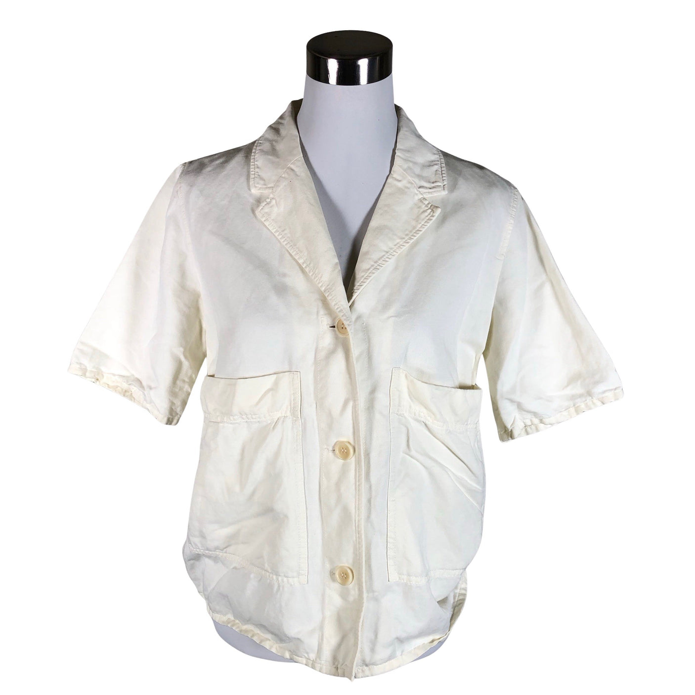 Unisex COS - Jacket, size 38 - Natural white (1)