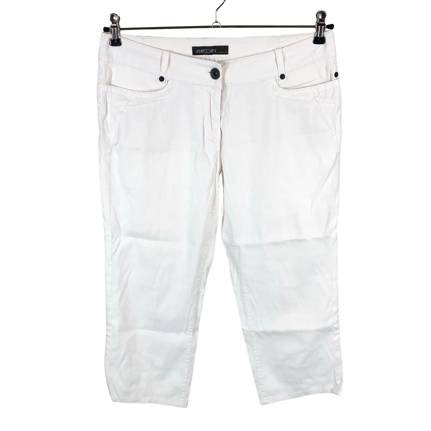 Unisex Marc Cain - Capri pants, size 40 - White (1)