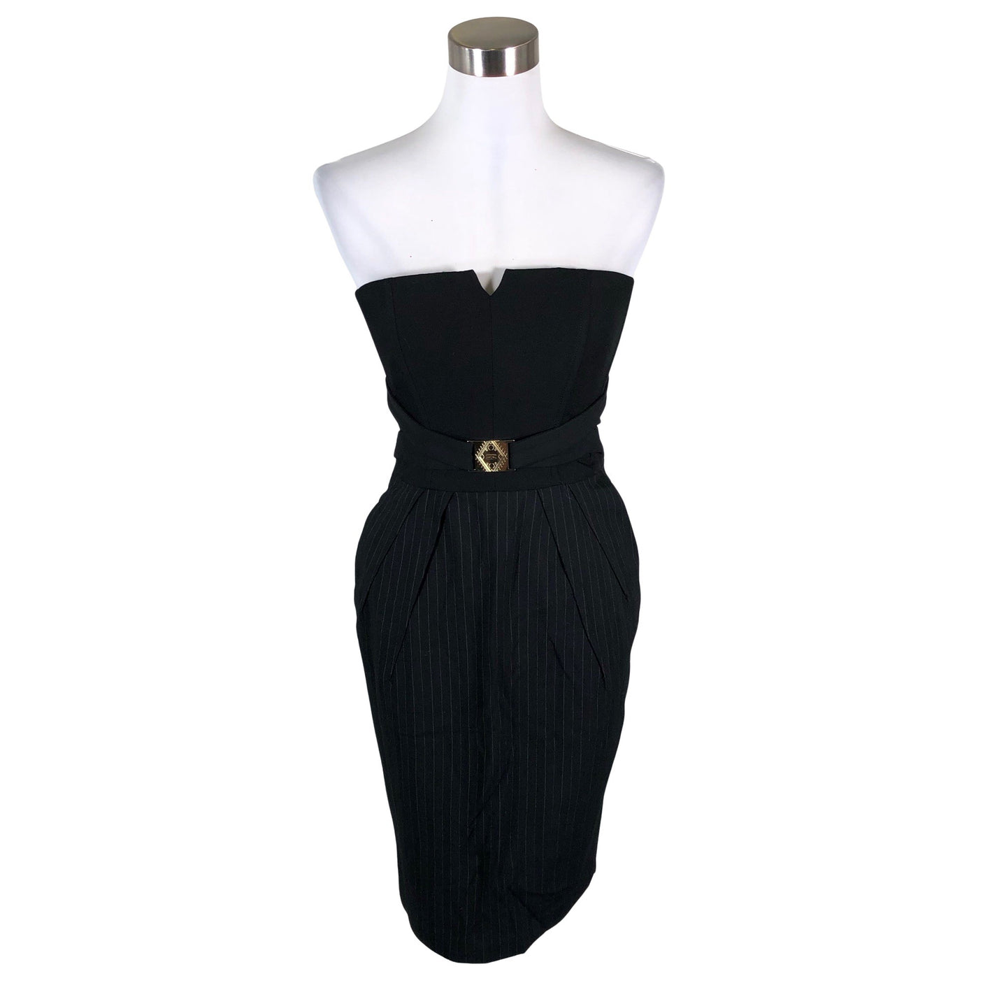 Unisex Elisabetta Franchi - Party dress, size 34 - Black (1)