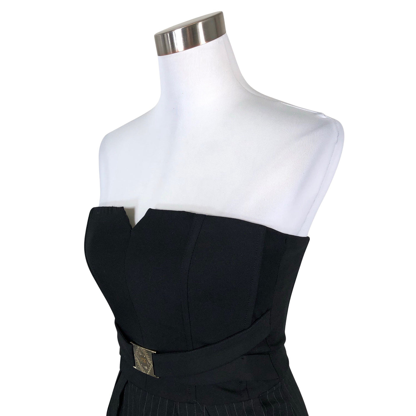 Unisex Elisabetta Franchi - Party dress, size 34 - Black (3)