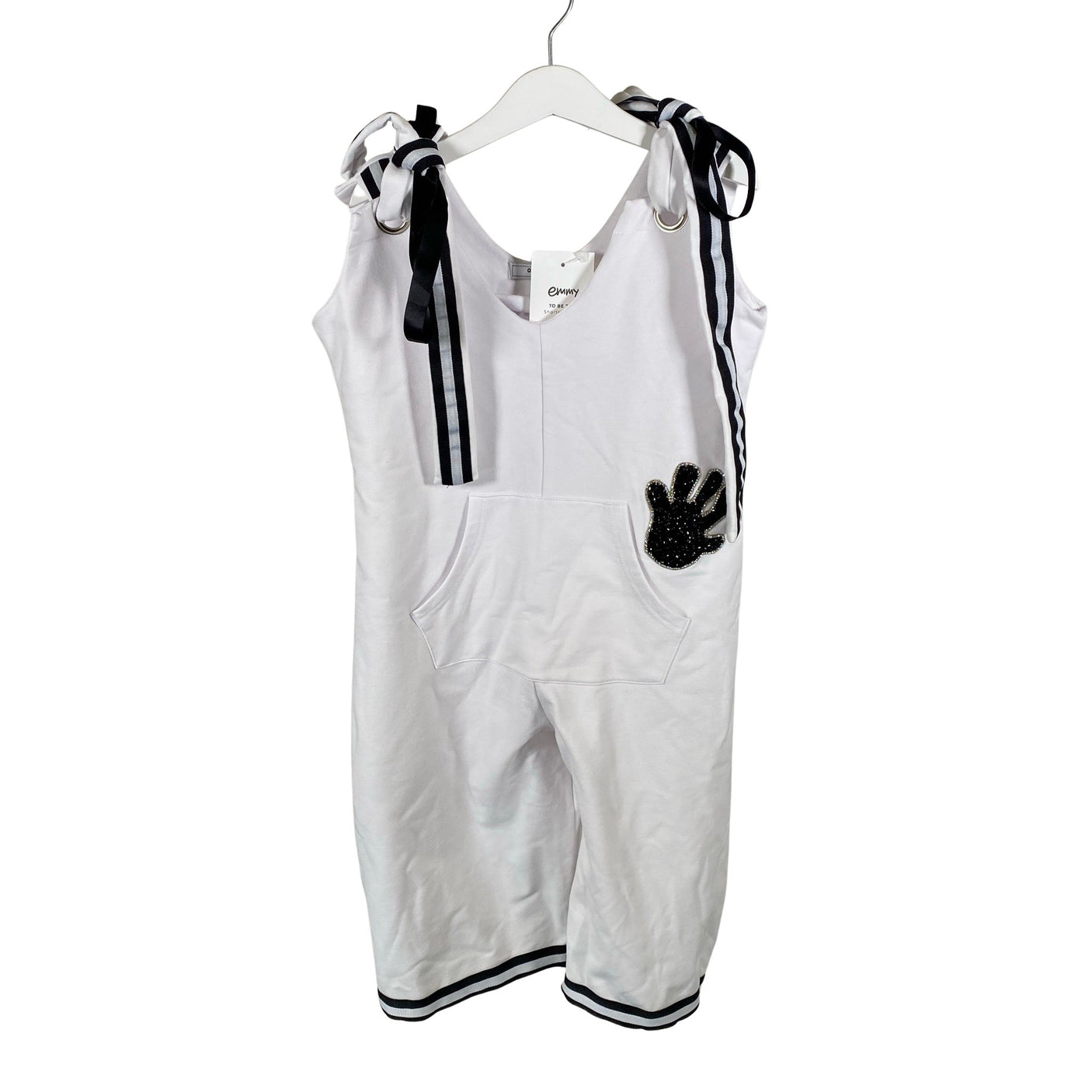 Unisex To Be Too - Short overalls, size 146 - 152 - White (1)