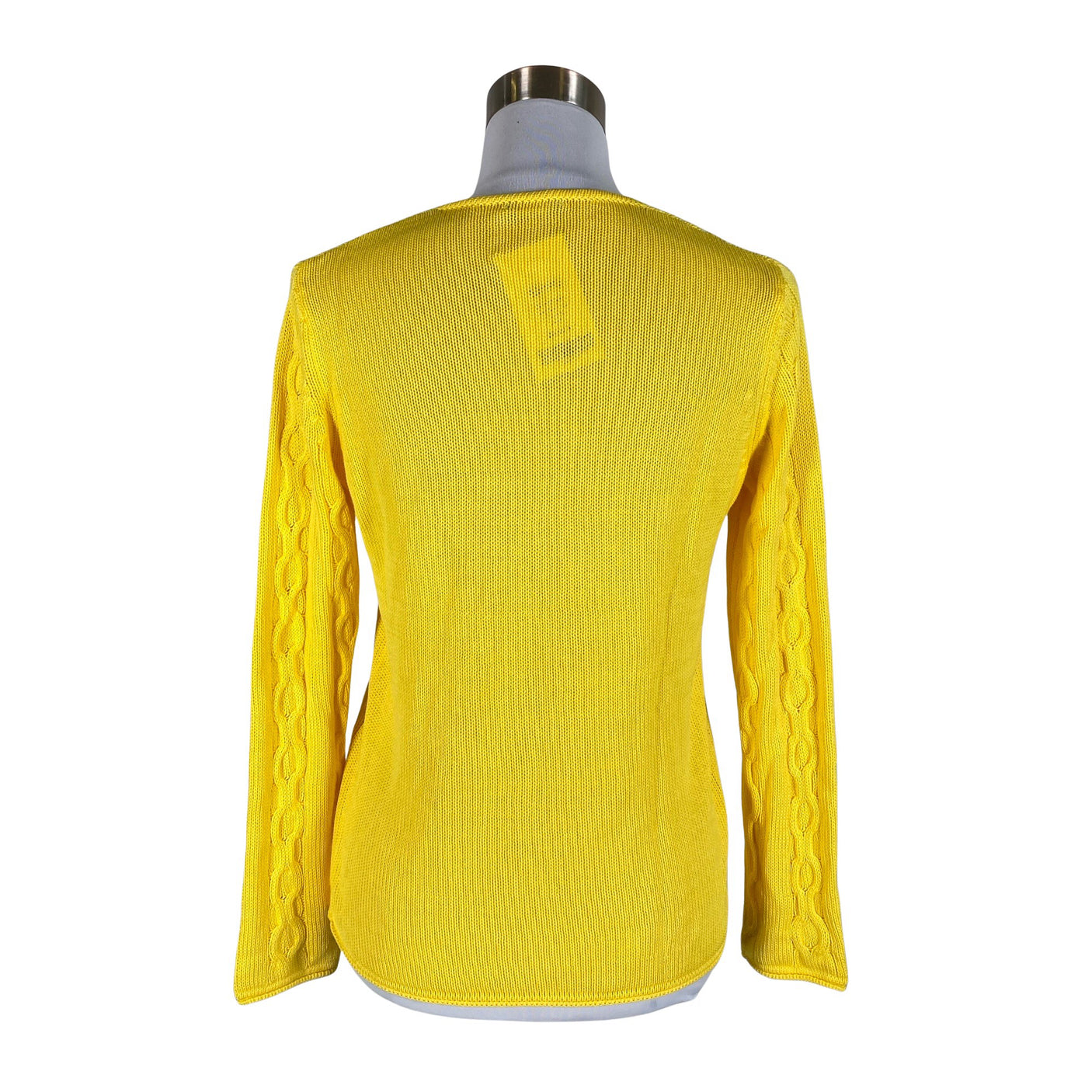 Unisex Benetton - Sweater, size 38 - Yellow (2)