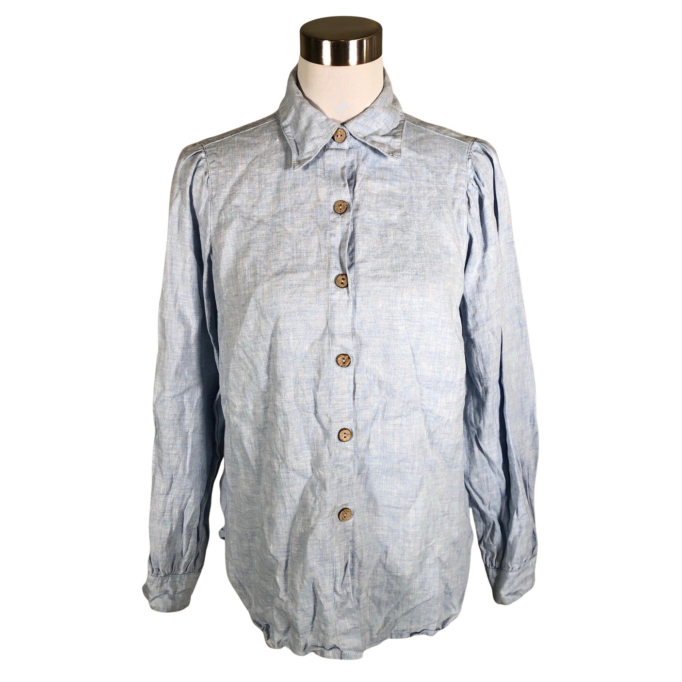 Unisex Bypias - Blouse, size 36 - Light blue (1)