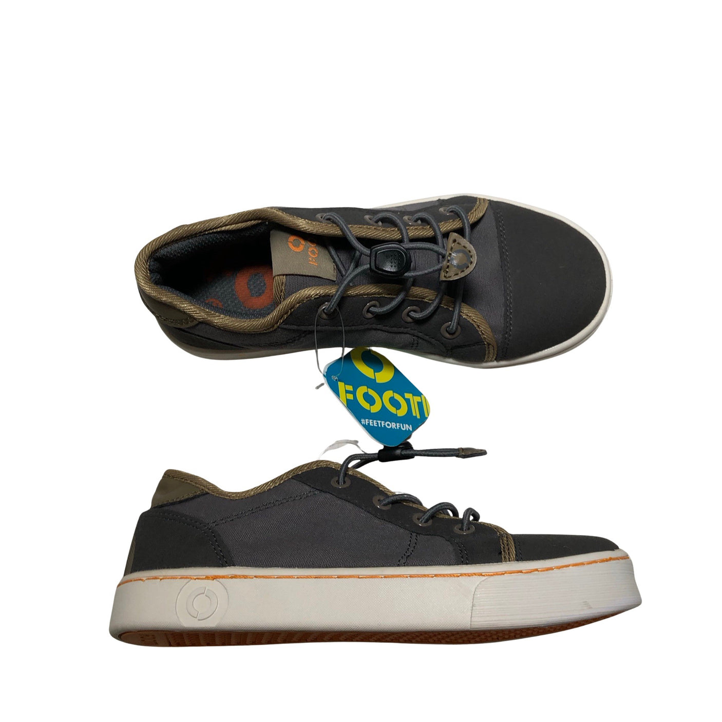 Unisex Footi - Casual sneakers, size 32 - Gray (1)