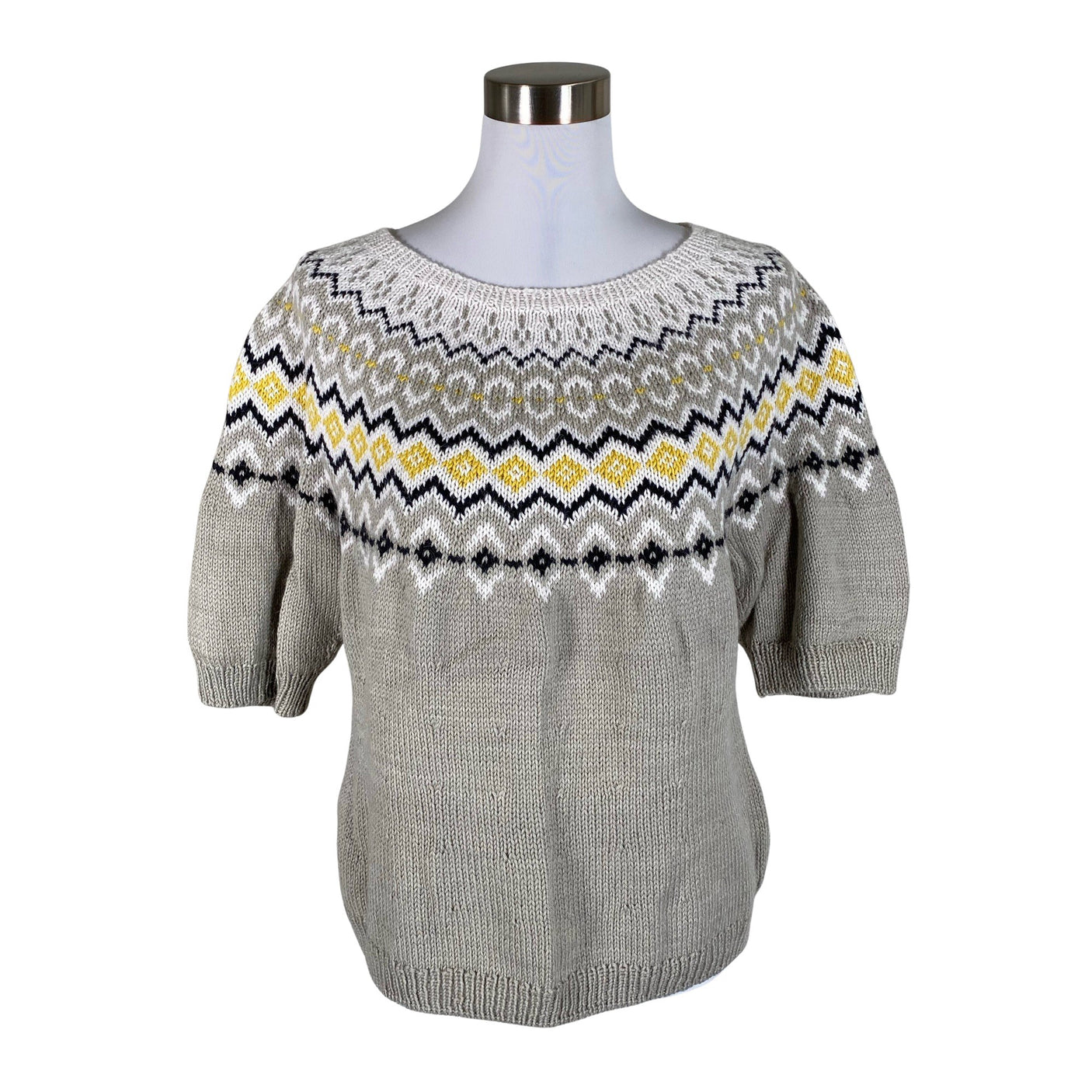 Unisex Handmade - Sweater, size 40 - Gray (1)