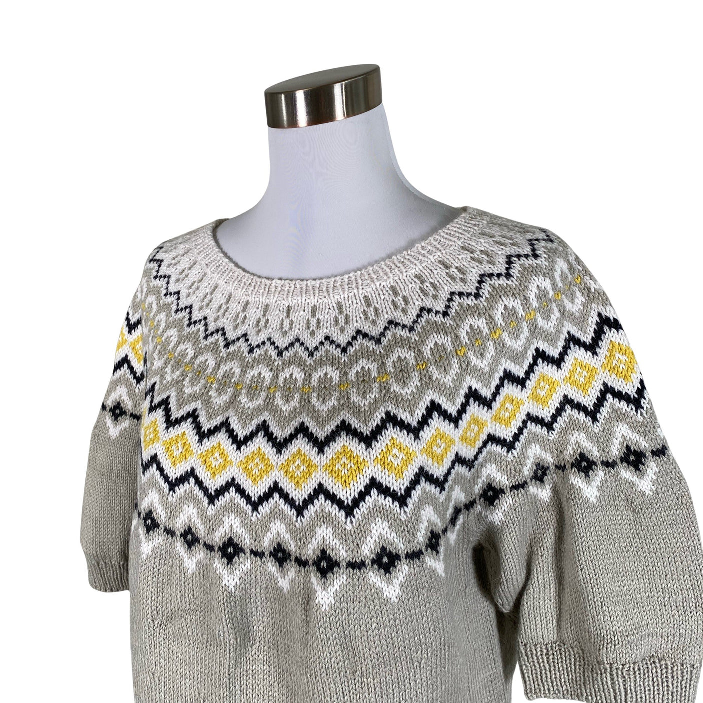 Unisex Handmade - Sweater, size 40 - Gray (3)