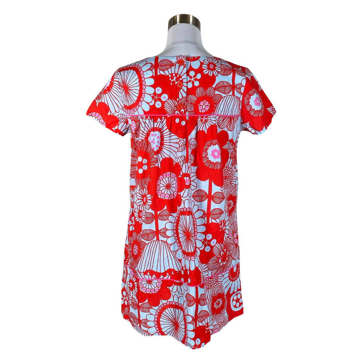Unisex Marimekko - Tunic, size 38 - Red (2)