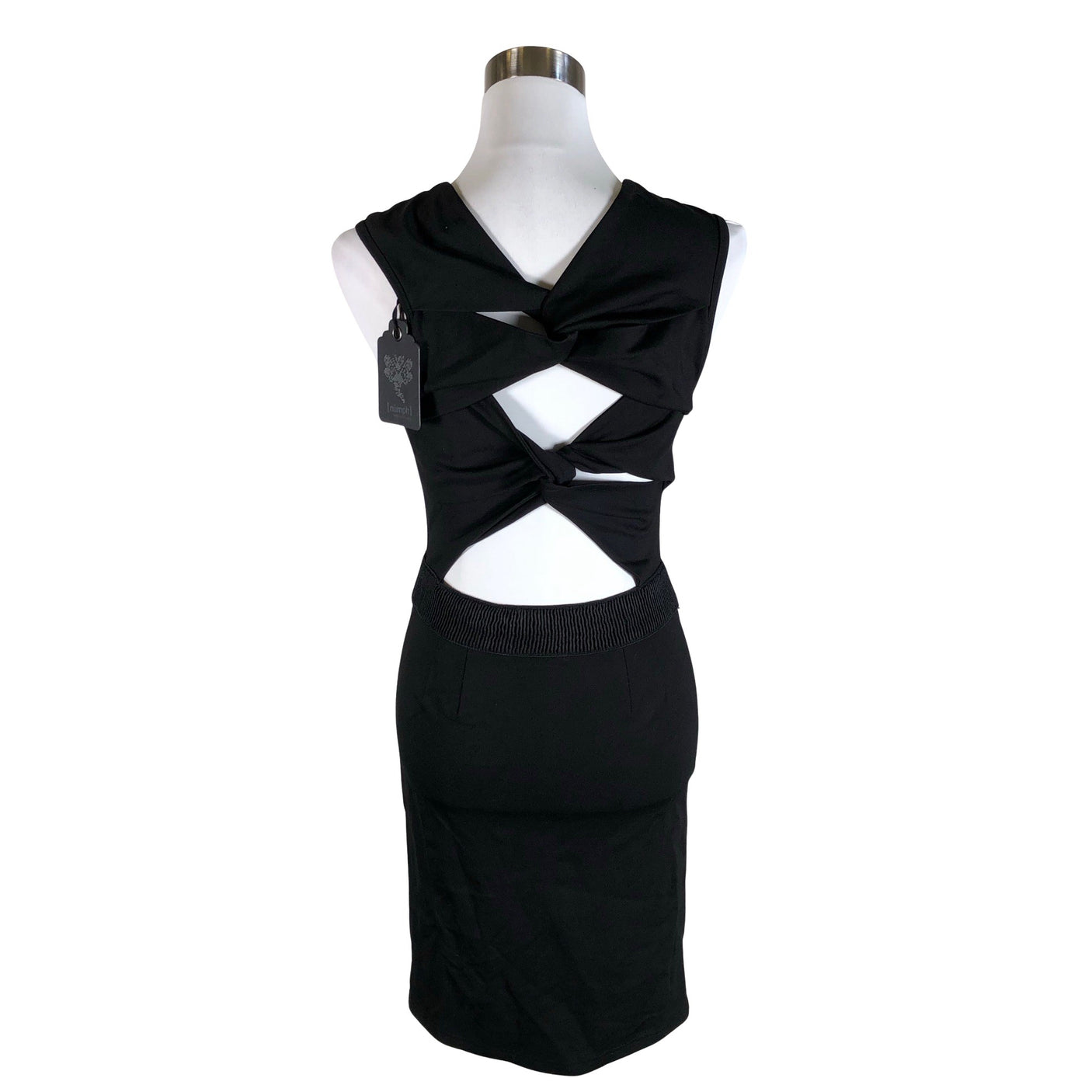 Unisex Nümph - Tricot dress, size 36 - Black (2)