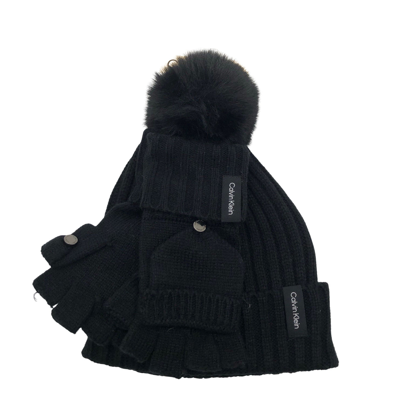 Unisex Calvin Klein - Winter beanie, size 52 - 54 cm - Black (1)