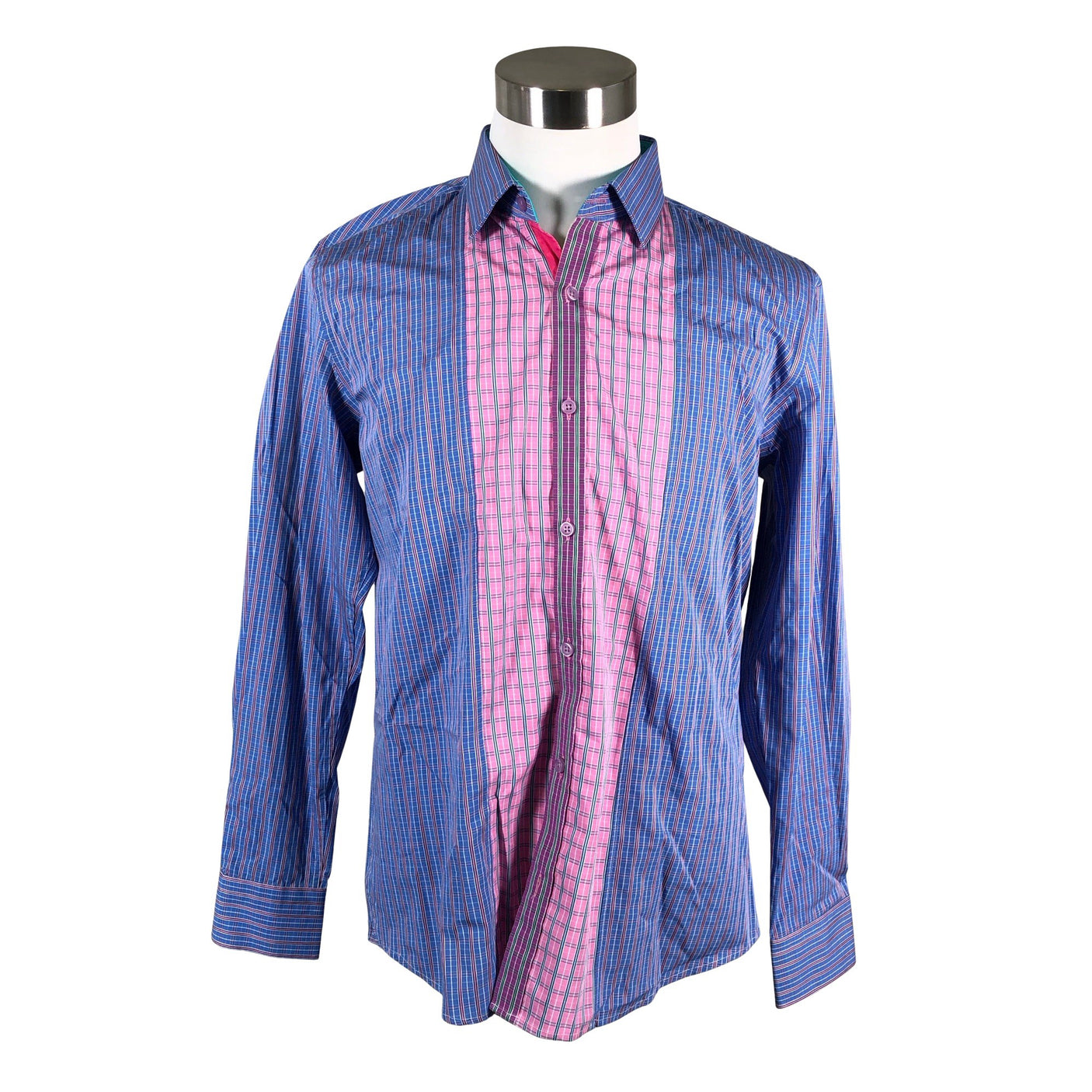 Unisex Envoy London - Collared shirt, size L - Blue (1)