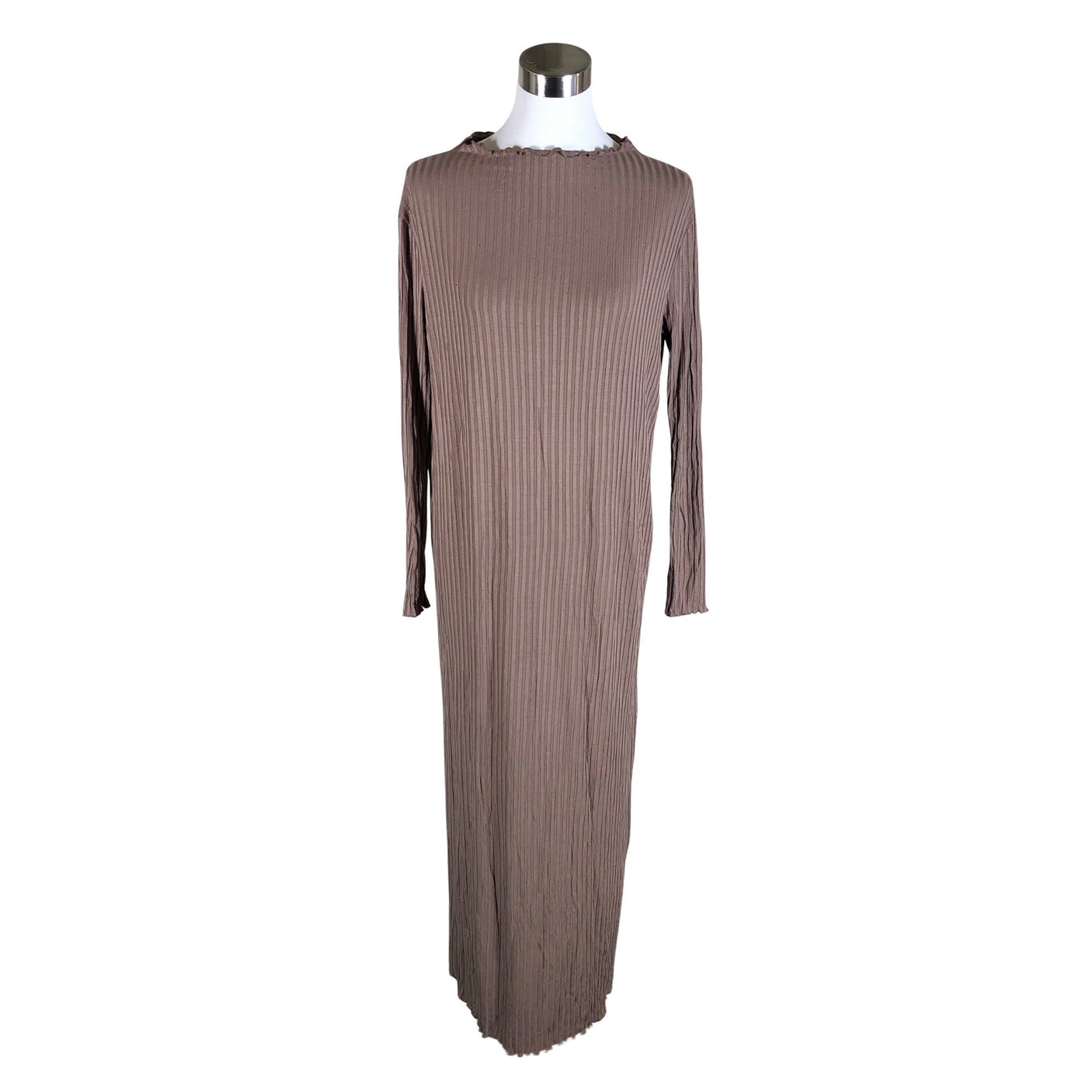 Unisex Residus - Tricot dress, size 38 - Brown (1)