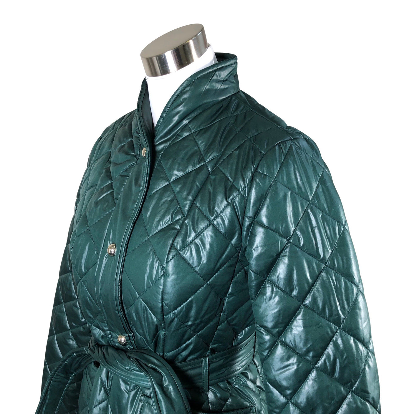 Unisex Kate Spade - Quilted jacket, size 34 - Green (2)