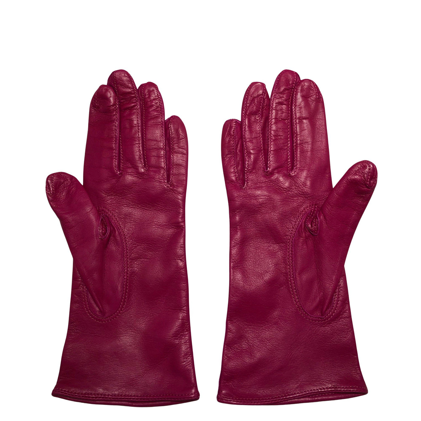 Unisex Sauso - Leather gloves, size No size - Violet (3)